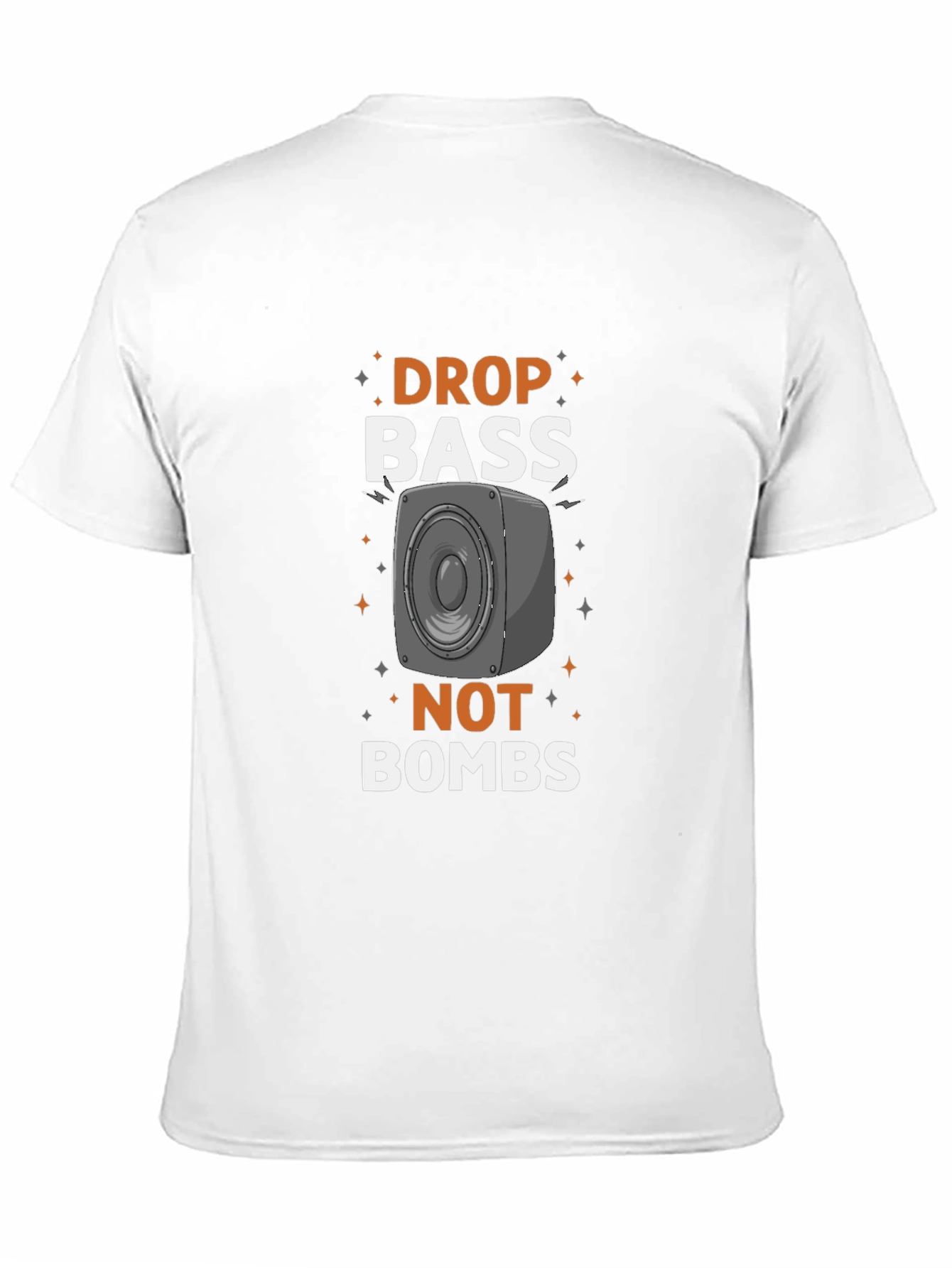 Drop Bass Not Bombs Graphic Tee