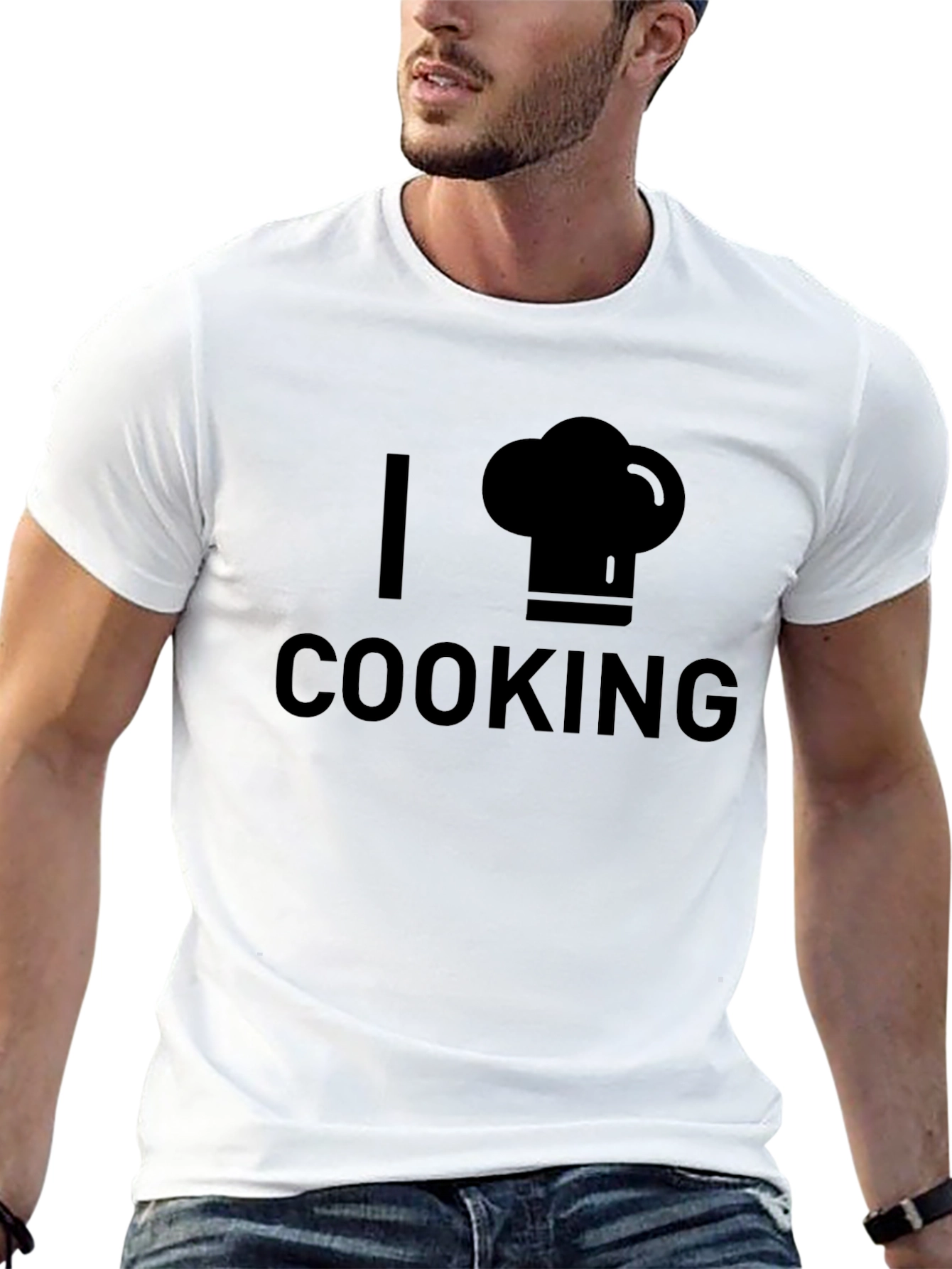 I Love Cooking Chef Hat T-Shirt
