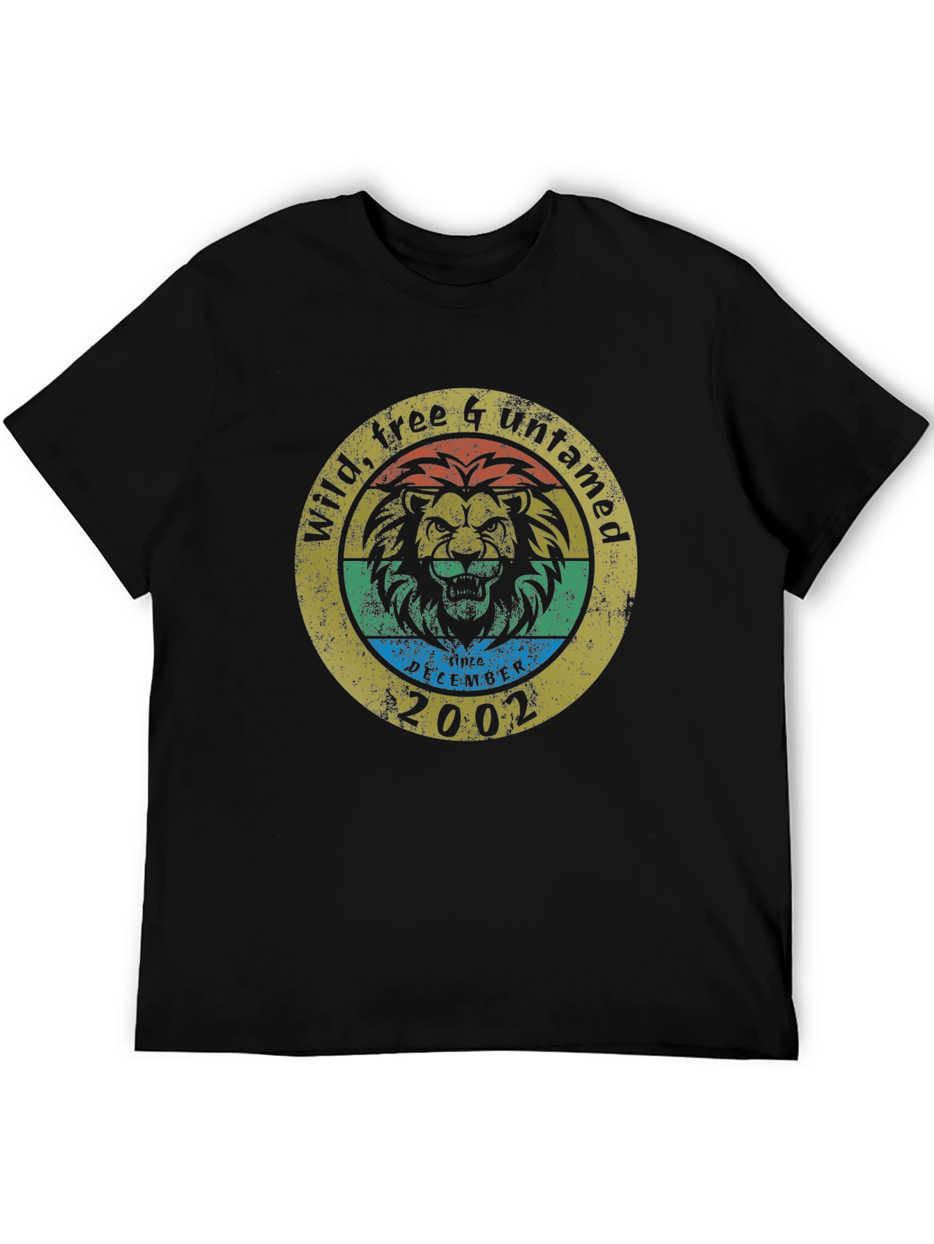 Wild Free & Untamed Lion T-Shirt - December 2002