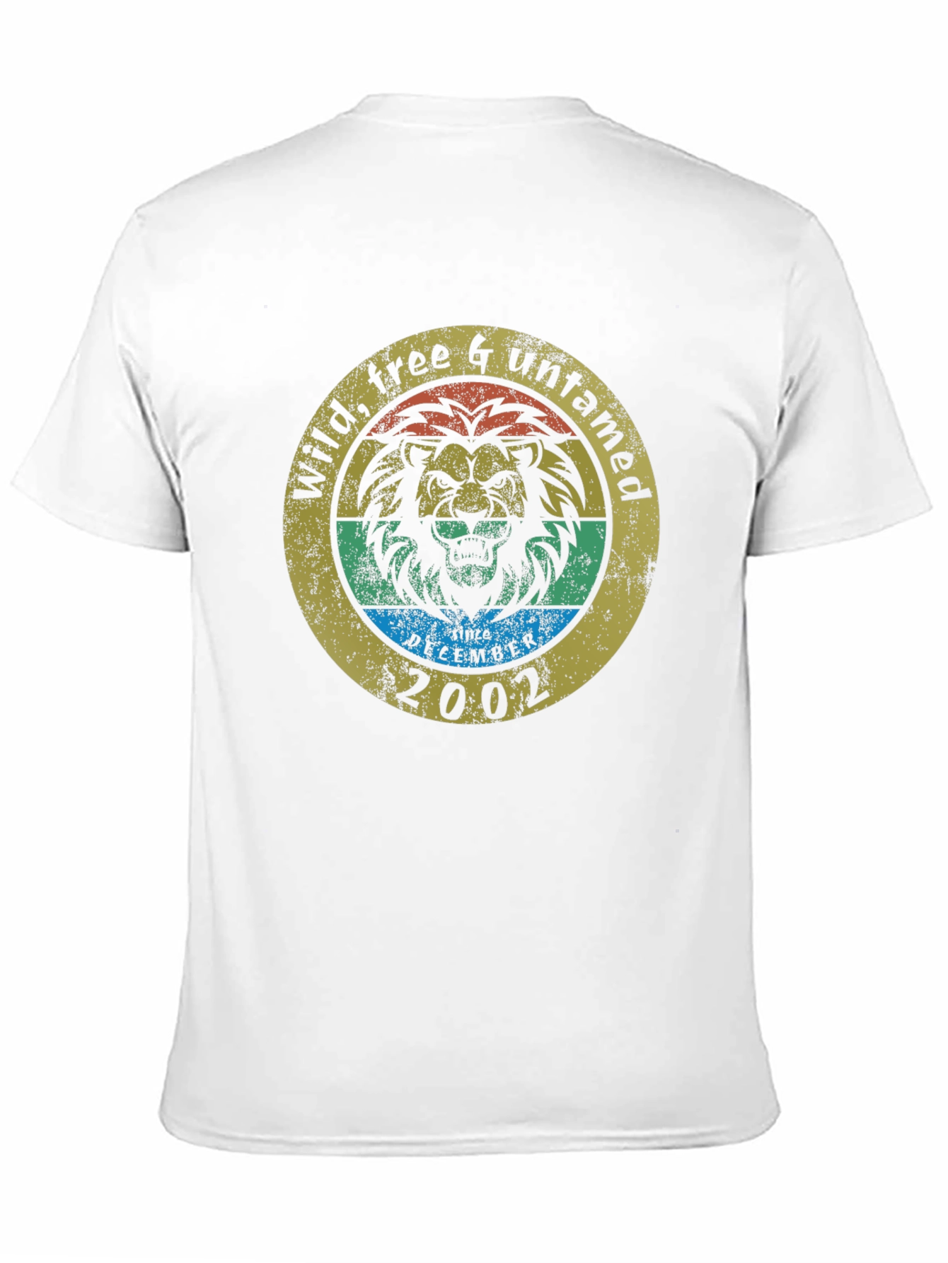 Wild Free & Untamed Lion T-Shirt - December 2002