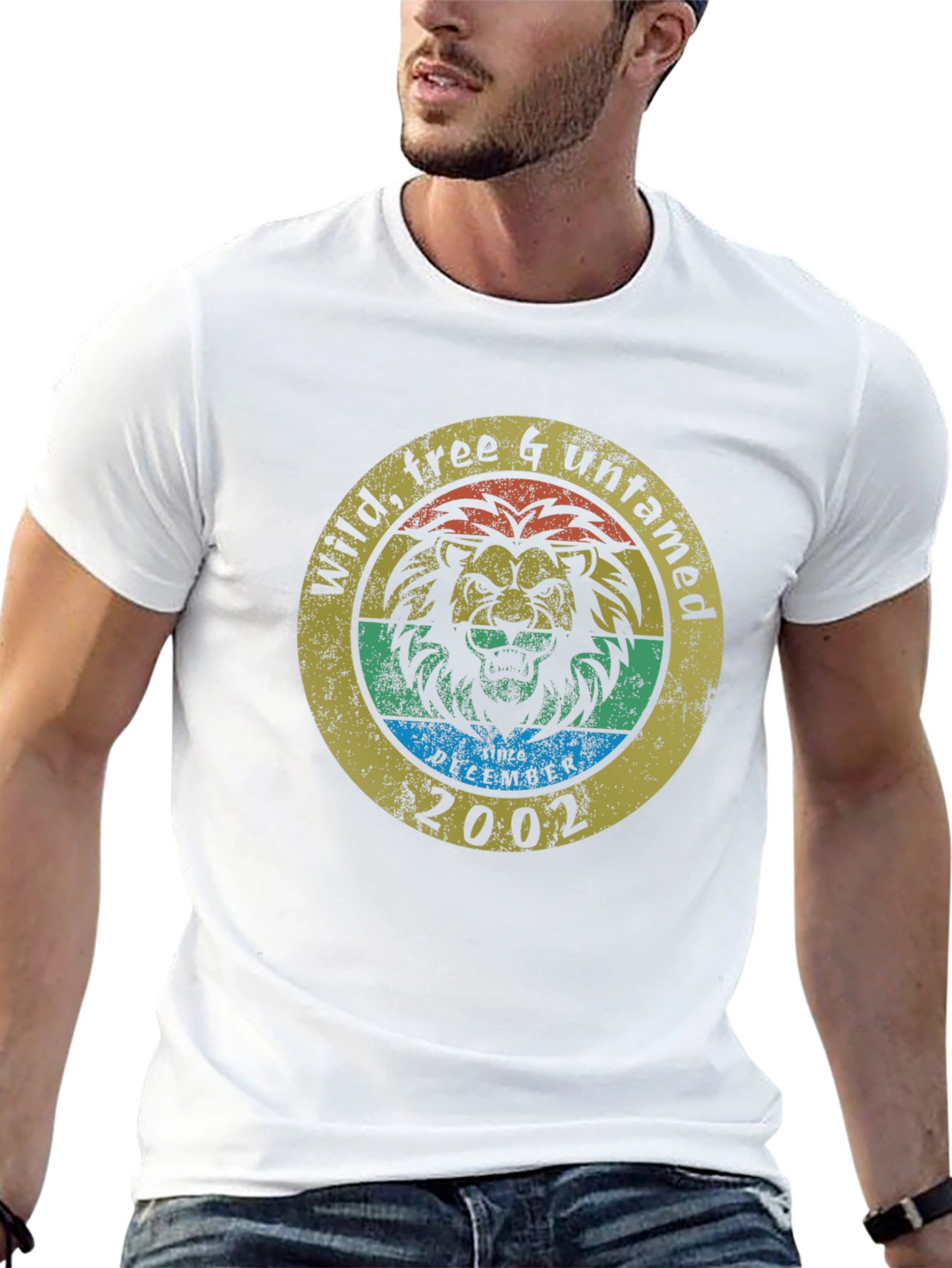 Wild Free & Untamed Lion T-Shirt - December 2002