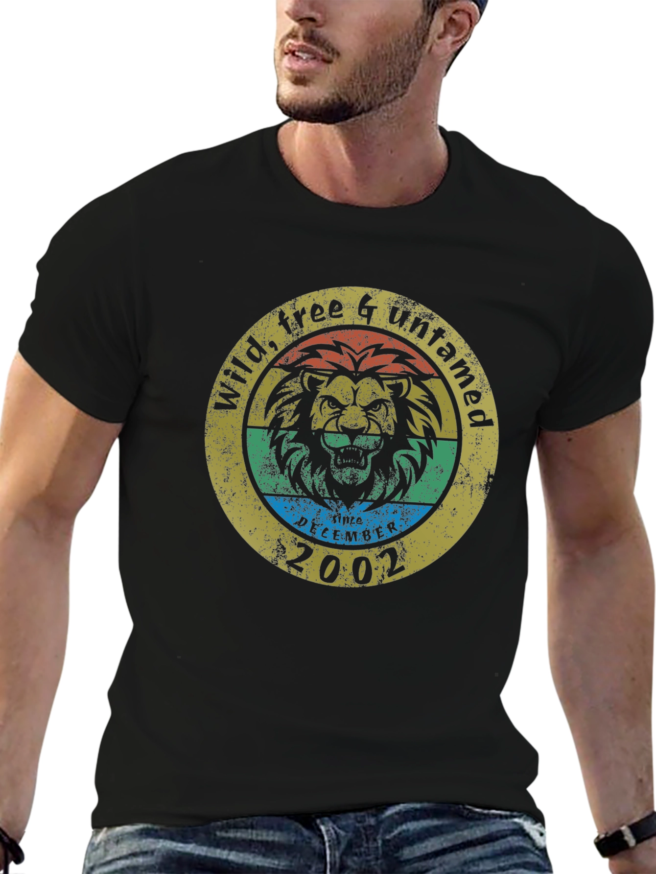 Wild Free & Untamed Lion T-Shirt - December 2002