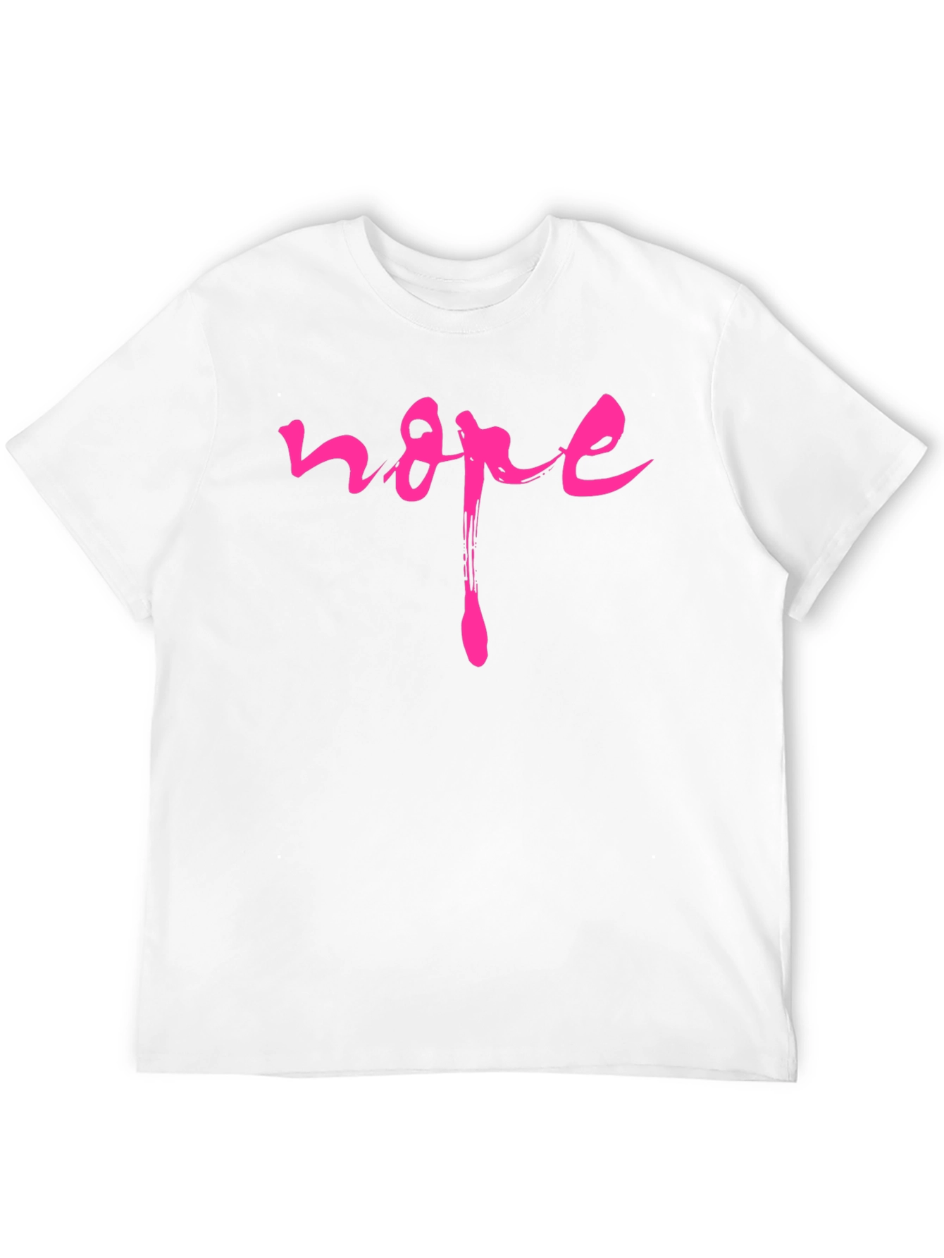 Nope Graphic Tee - Brushstroke Design