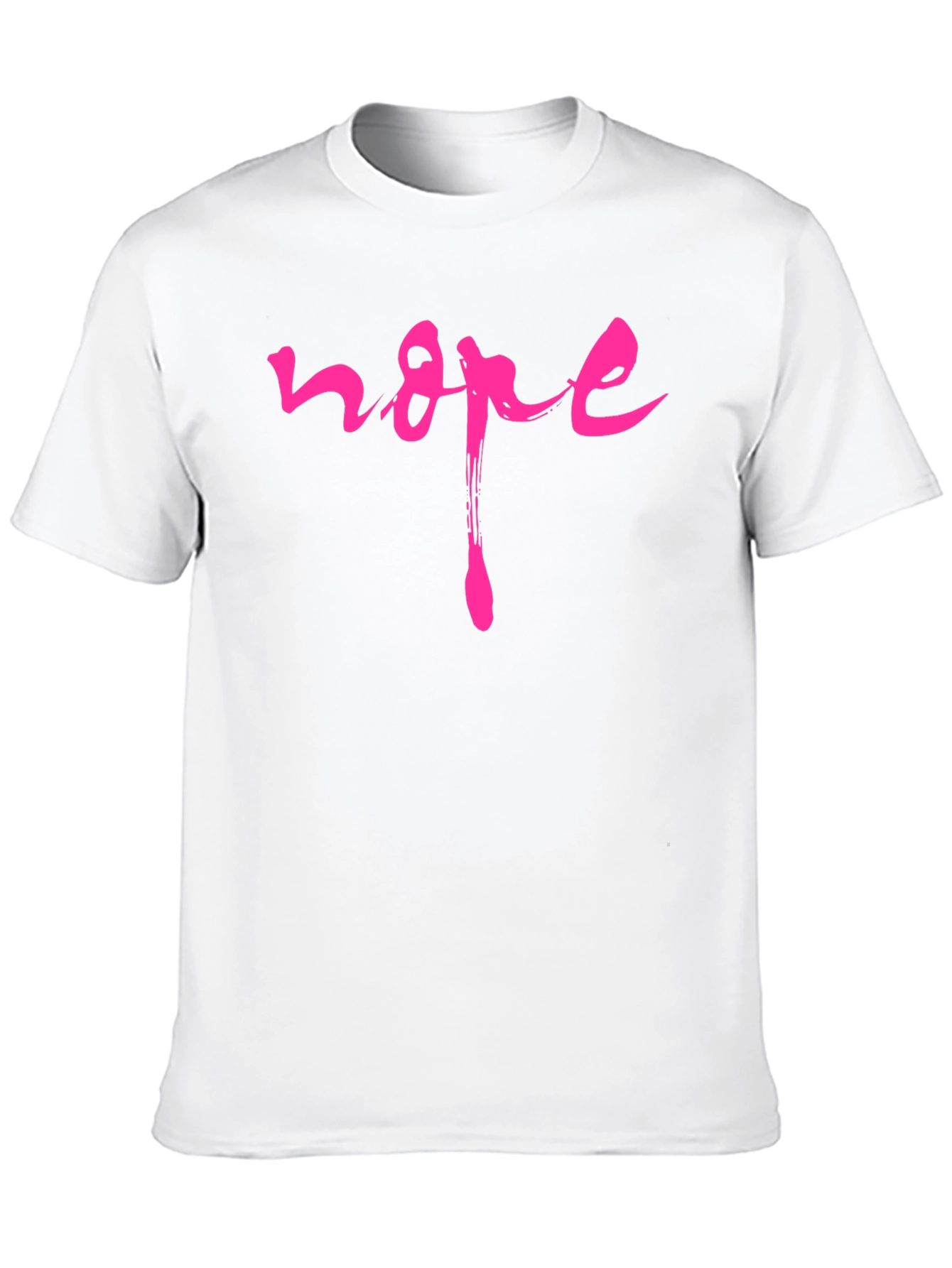 Nope Graphic Tee - Brushstroke Design