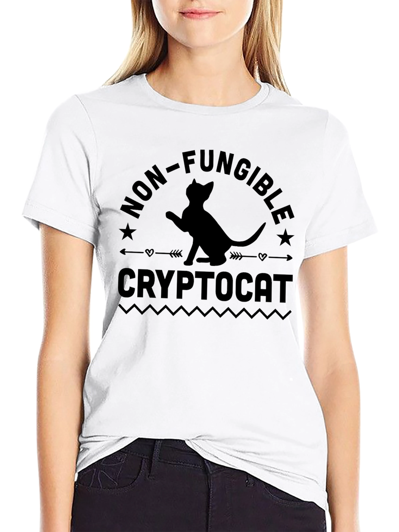 Non-Fungible Crypto Cat T-Shirt