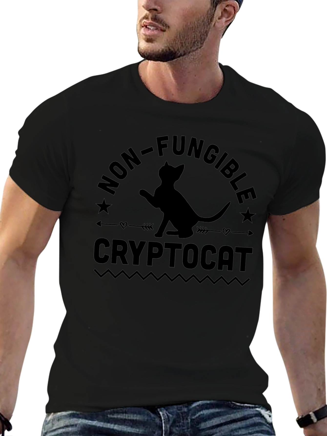 Non-Fungible Crypto Cat T-Shirt