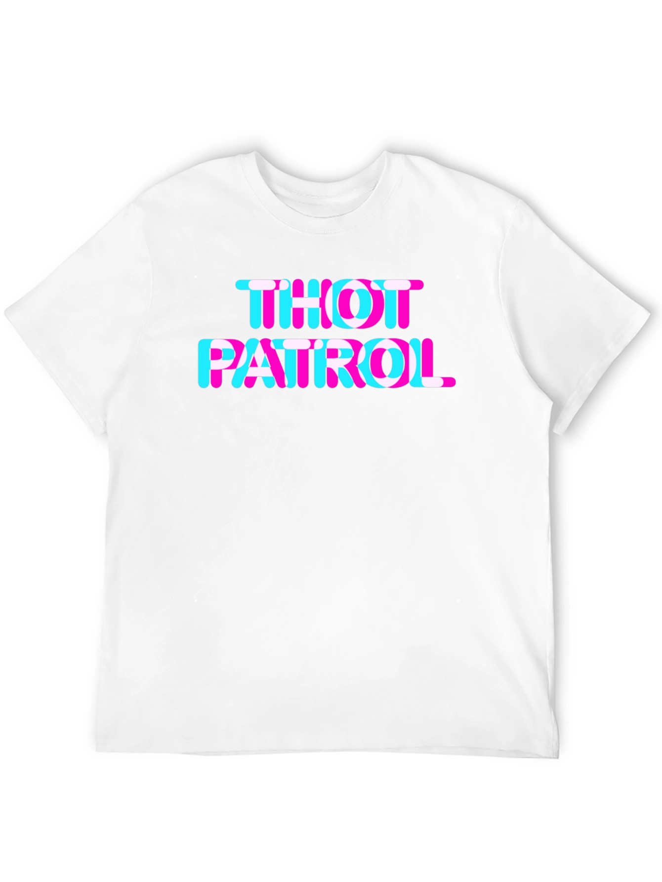 THOT PATROL Graphic Tee - TikTok Trend Inspired