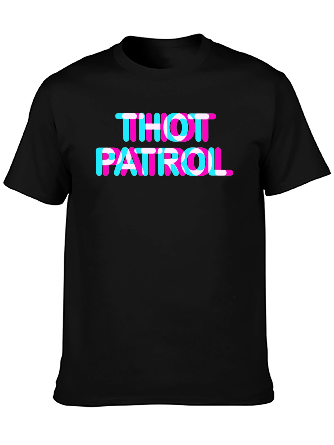 THOT PATROL Graphic Tee - TikTok Trend Inspired