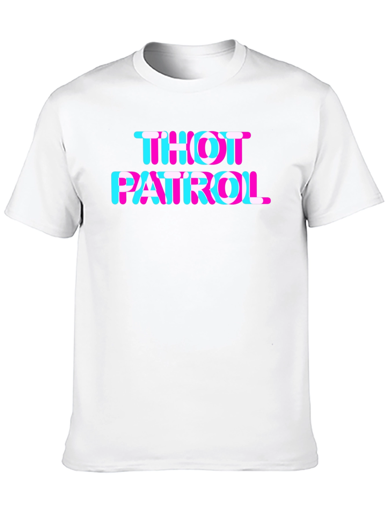 THOT PATROL Graphic Tee - TikTok Trend Inspired