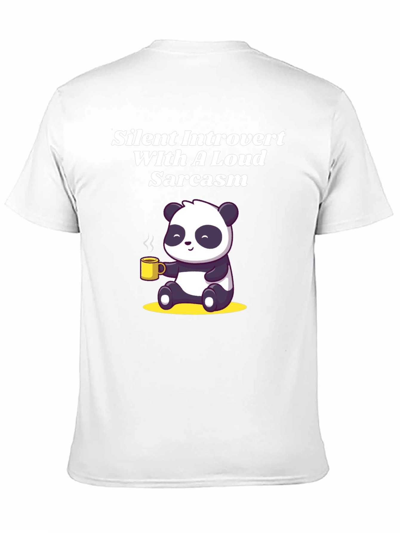 Introvert Panda Graphic Tee - Sarcastic Humor T-Shirt