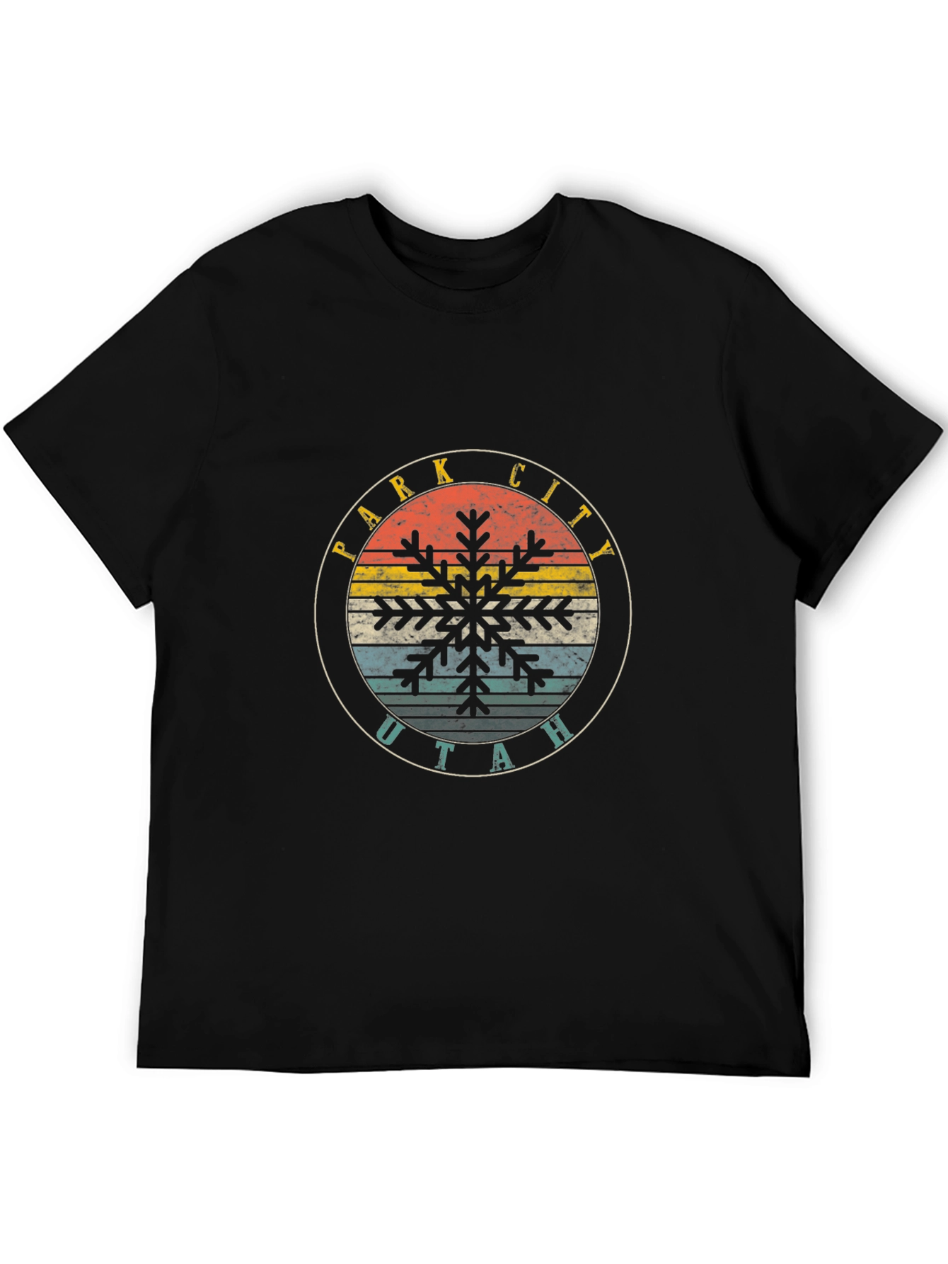 Park City Utah Snowflake T-Shirt