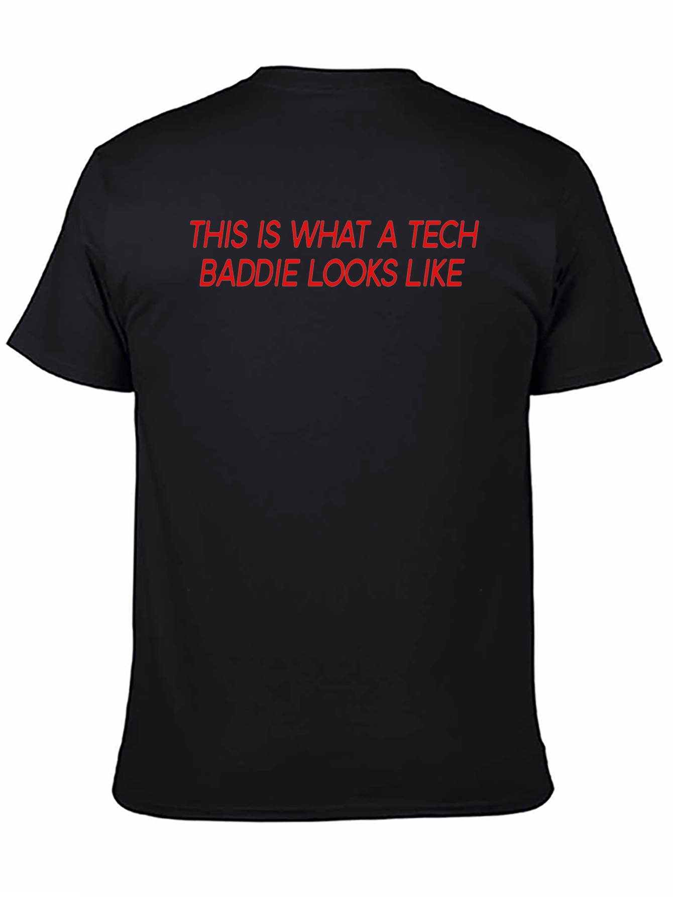 Tech Baddie Graphic Tee - Black