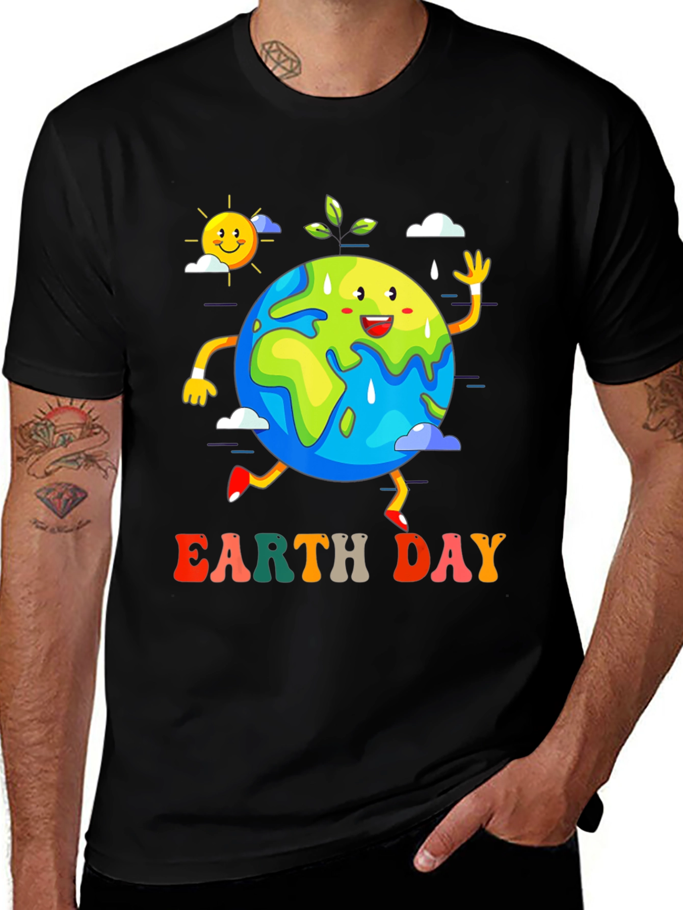 Earth Day Graphic T-Shirt