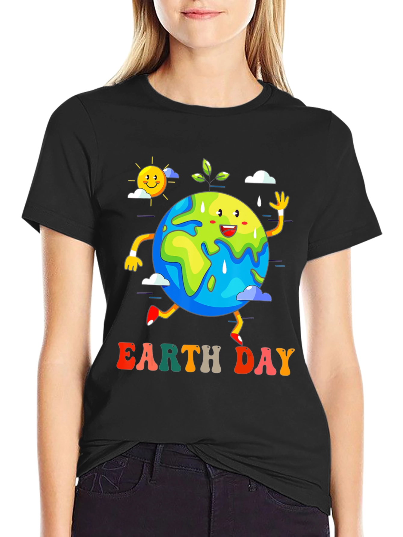 Earth Day Graphic T-Shirt