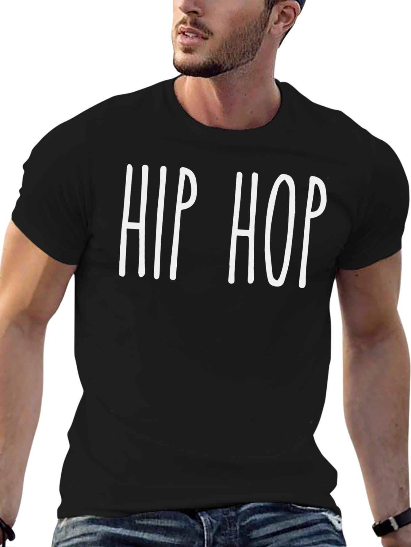 Hip Hop Graphic T-Shirt - Urban Style