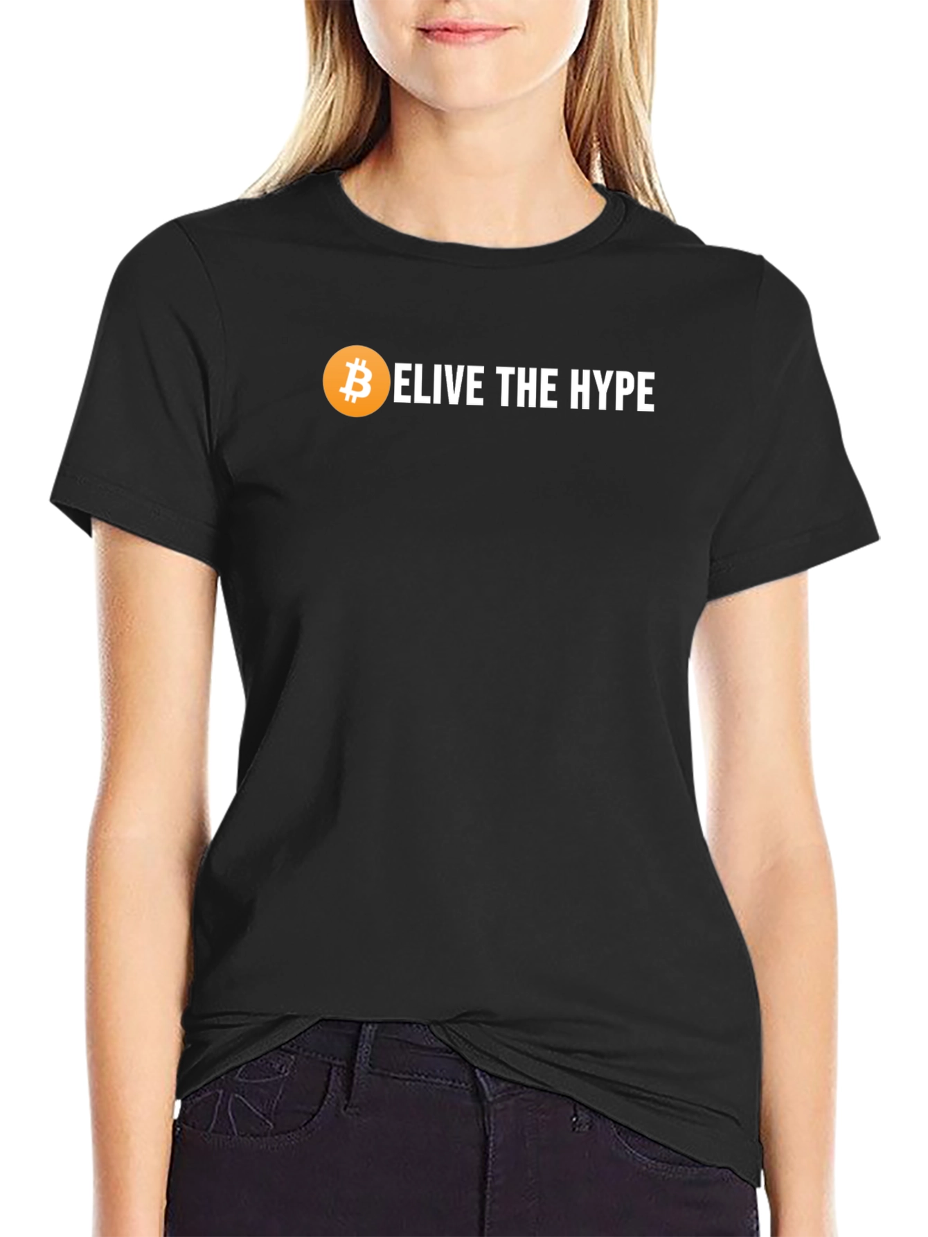 Believe the Hype Bitcoin Crypto T-Shirt