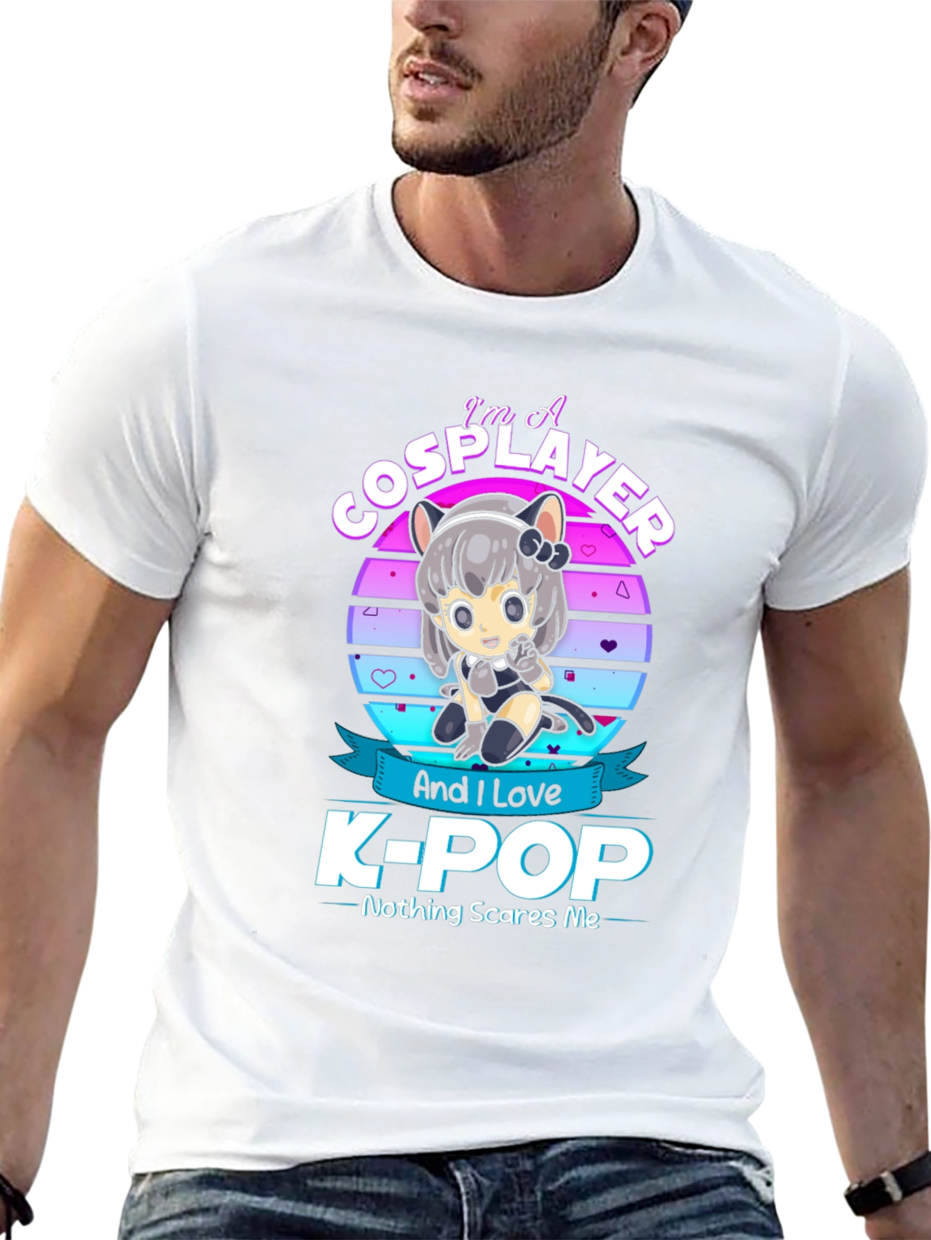 Cosplayer K-POP Fan T-Shirt - Anime Style