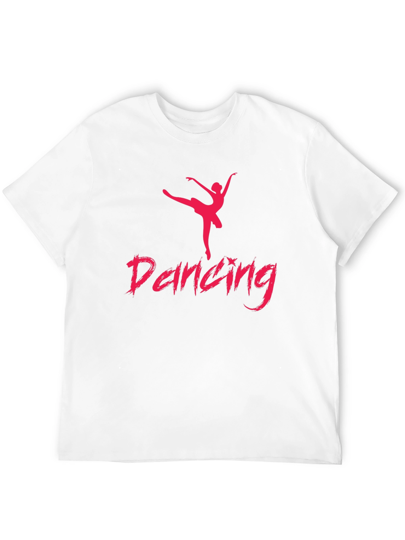 Dancing Silhouette Graphic Tee - Black