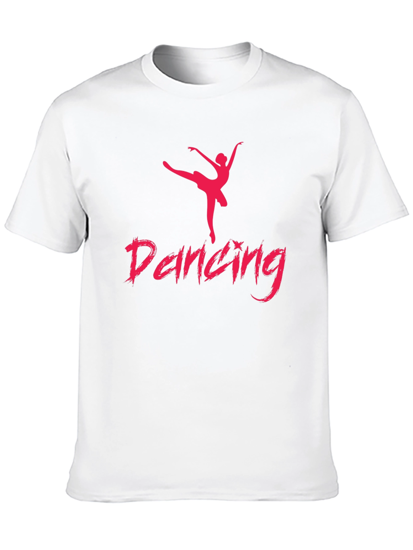Dancing Silhouette Graphic Tee - Black