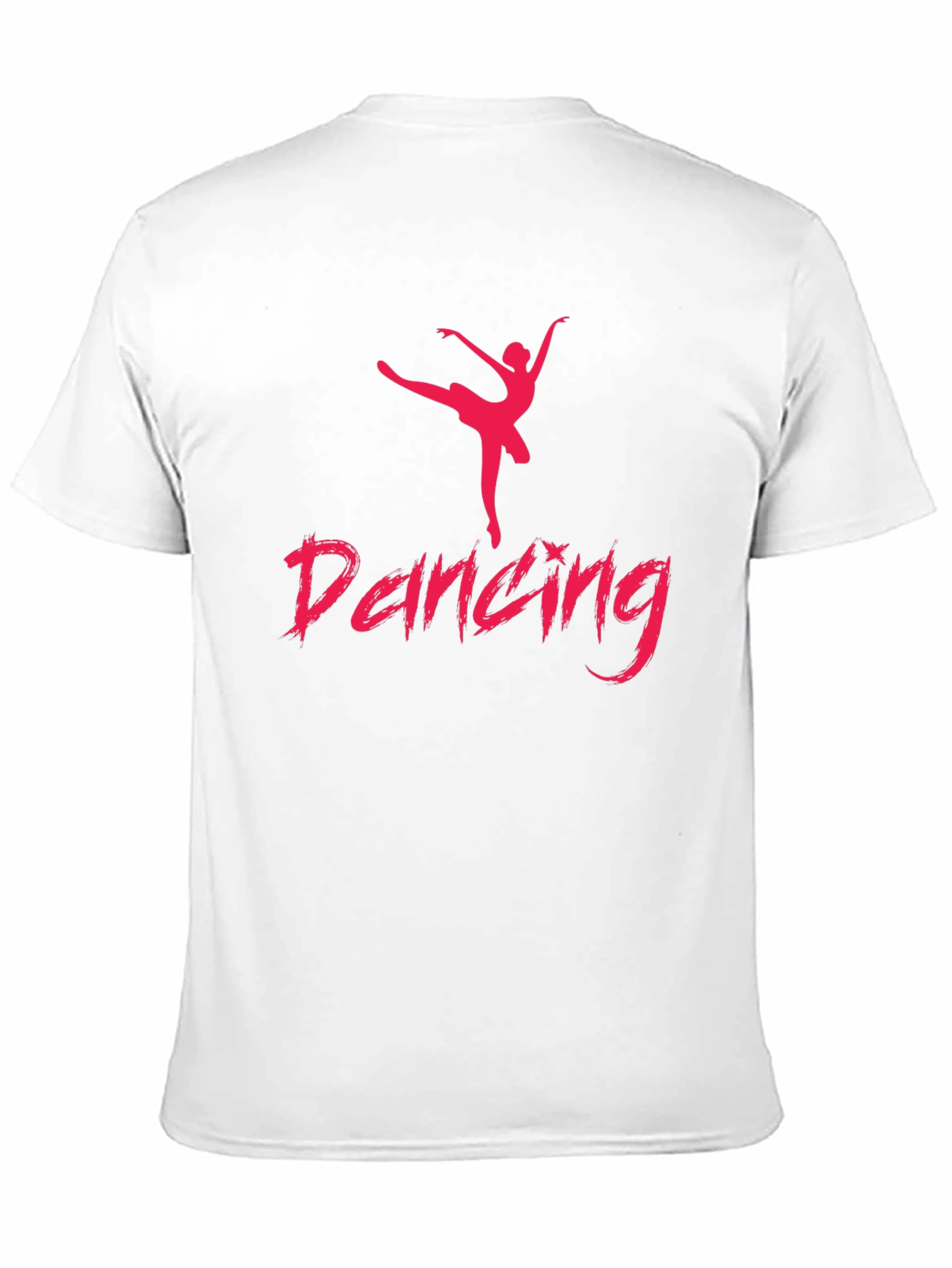 Dancing Silhouette Graphic Tee - Black