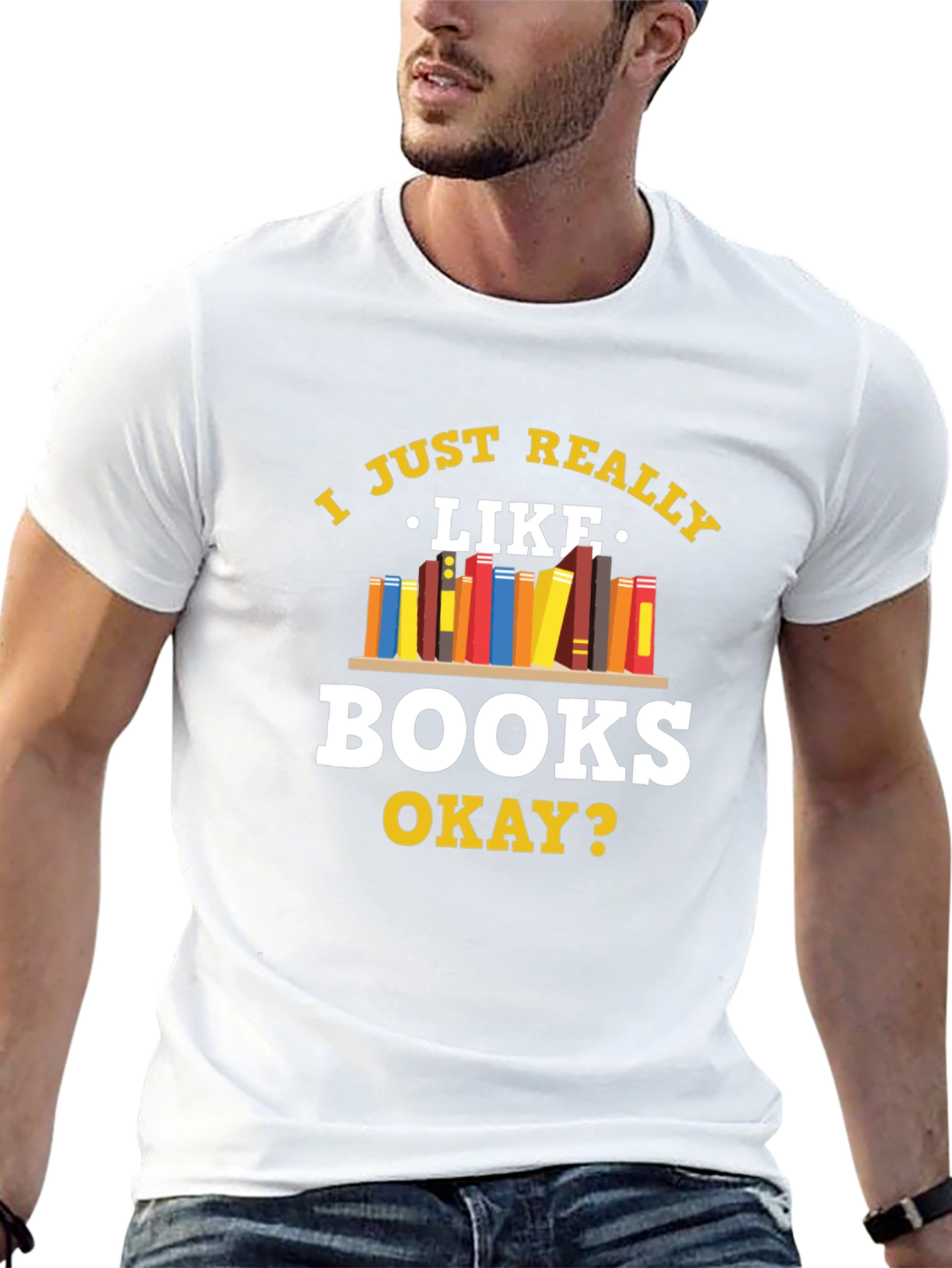 Book Lovers Tee: I Just Really Like Books
