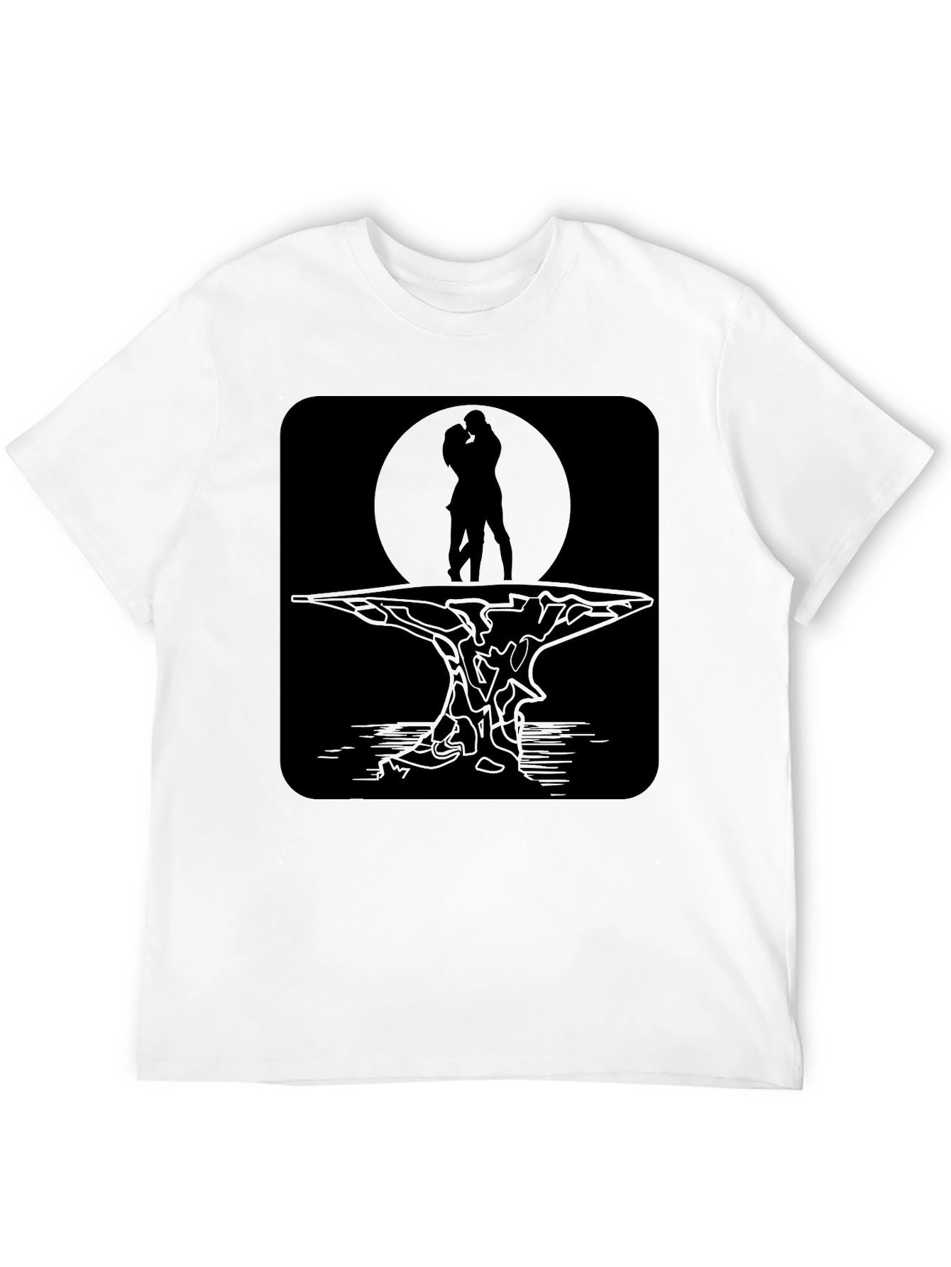 Romantic Silhouette Graphic Tee