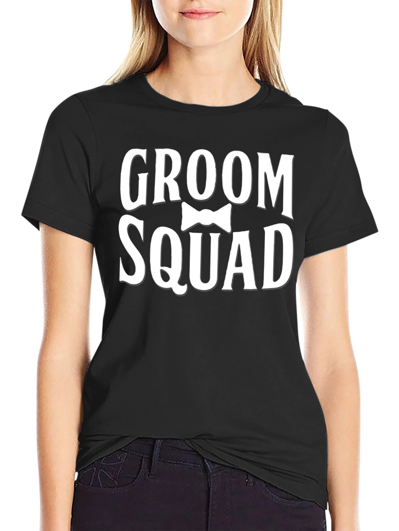 Groom Squad Crew Neck T-Shirt