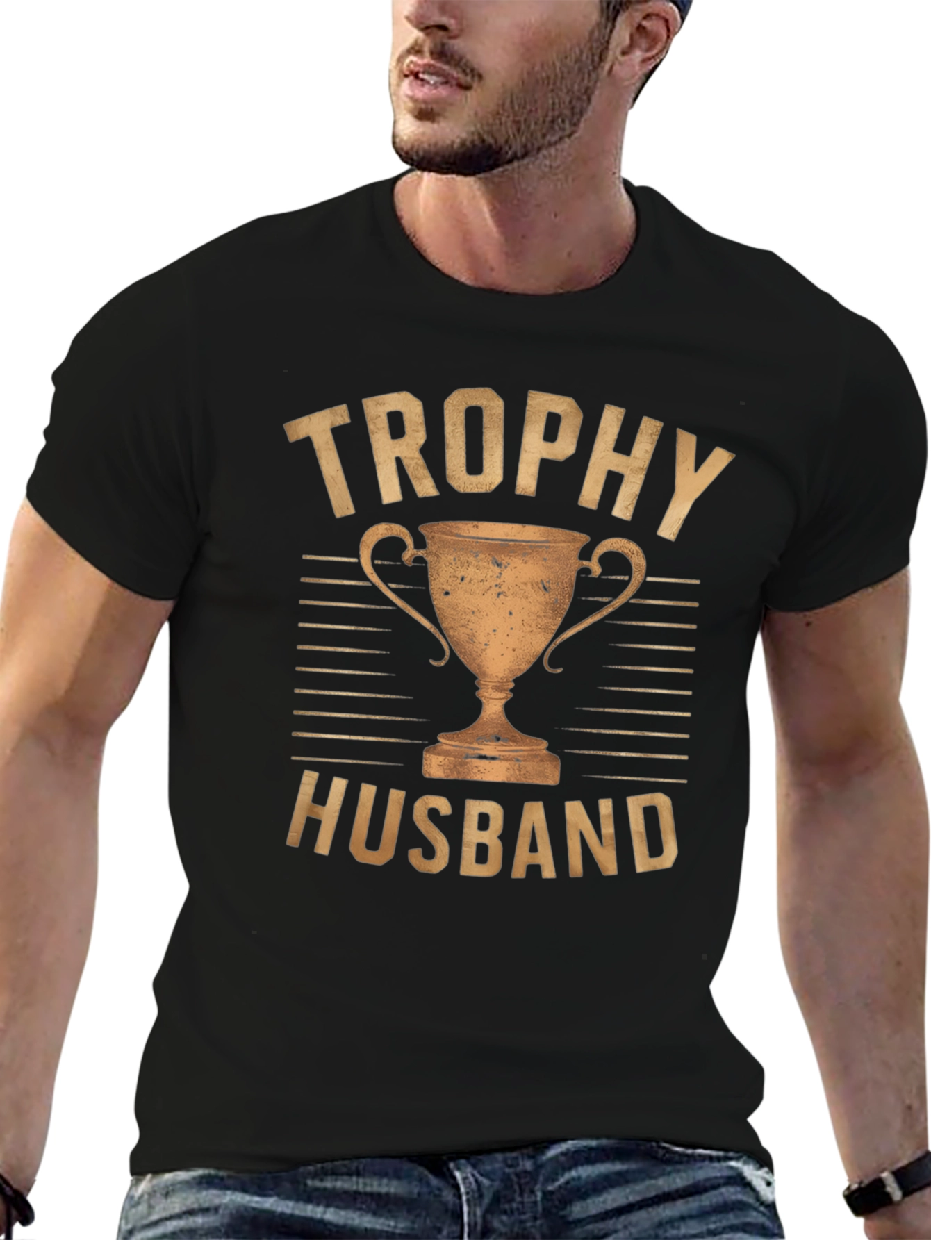 Trophy Husband Graphic T-Shirt - Gift for Him