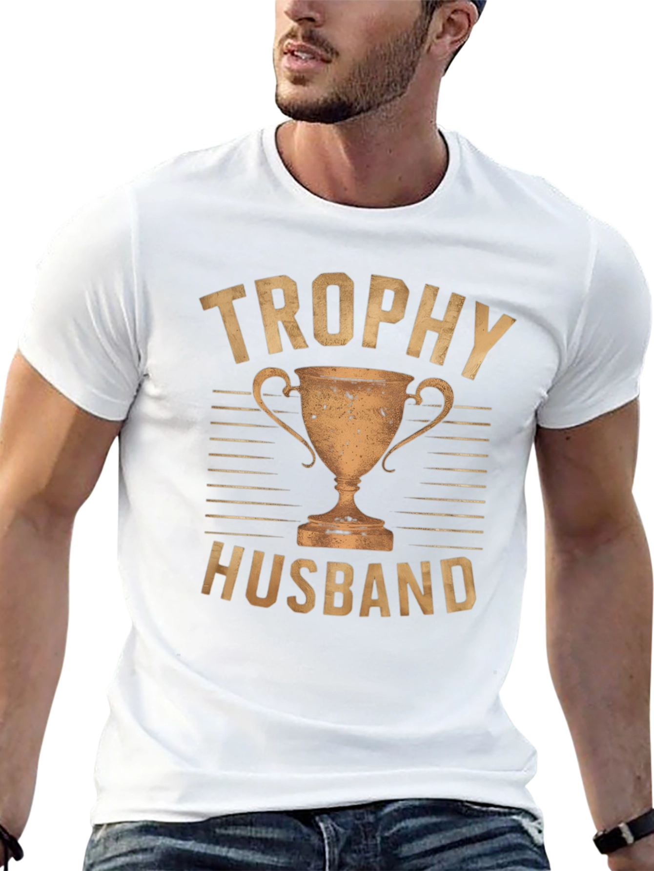 Trophy Husband Graphic T-Shirt - Gift for Him
