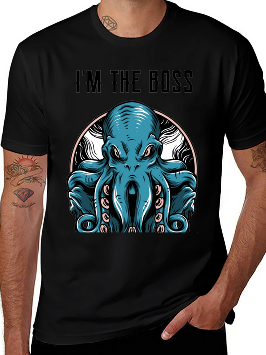 Im The Boss Octopus Graphic Tee