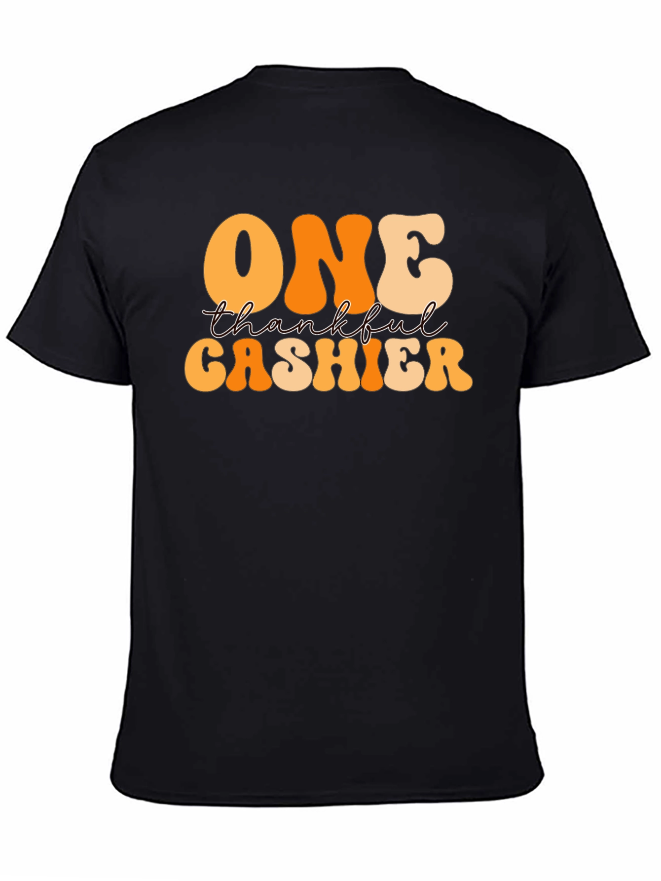 One Thankful Cashier Graphic T-Shirt