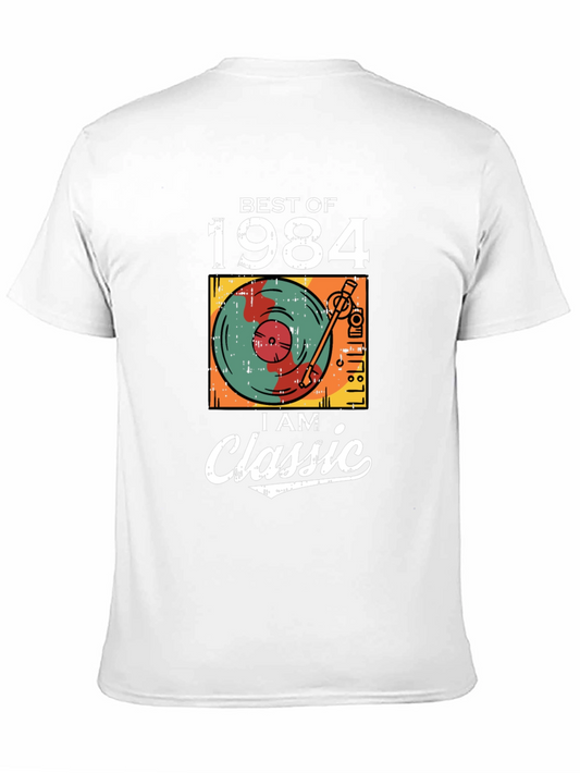 Best of 1984 Classic Tee - Vinyl Record Design