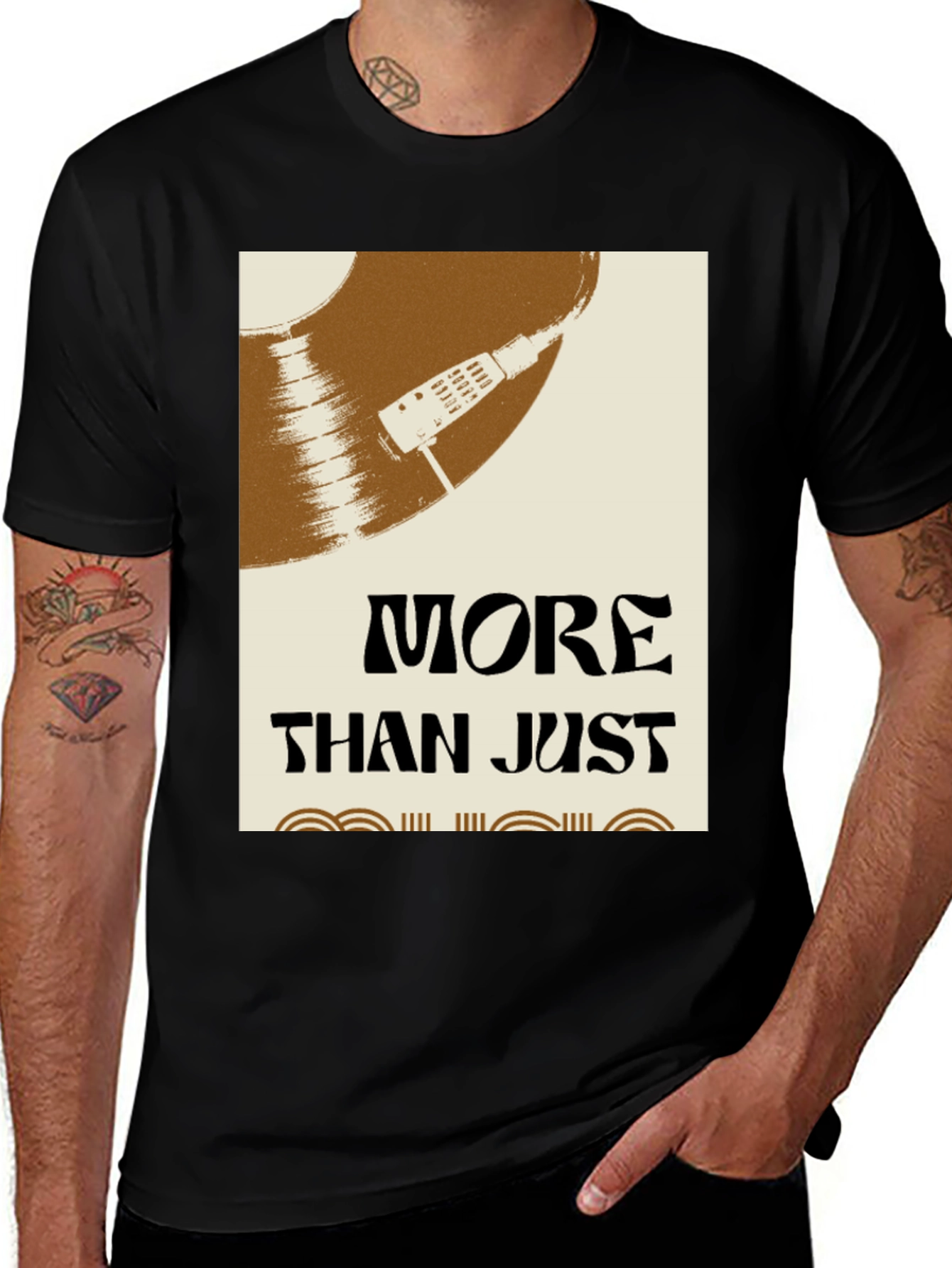 More Than Just Music Graphic Tee