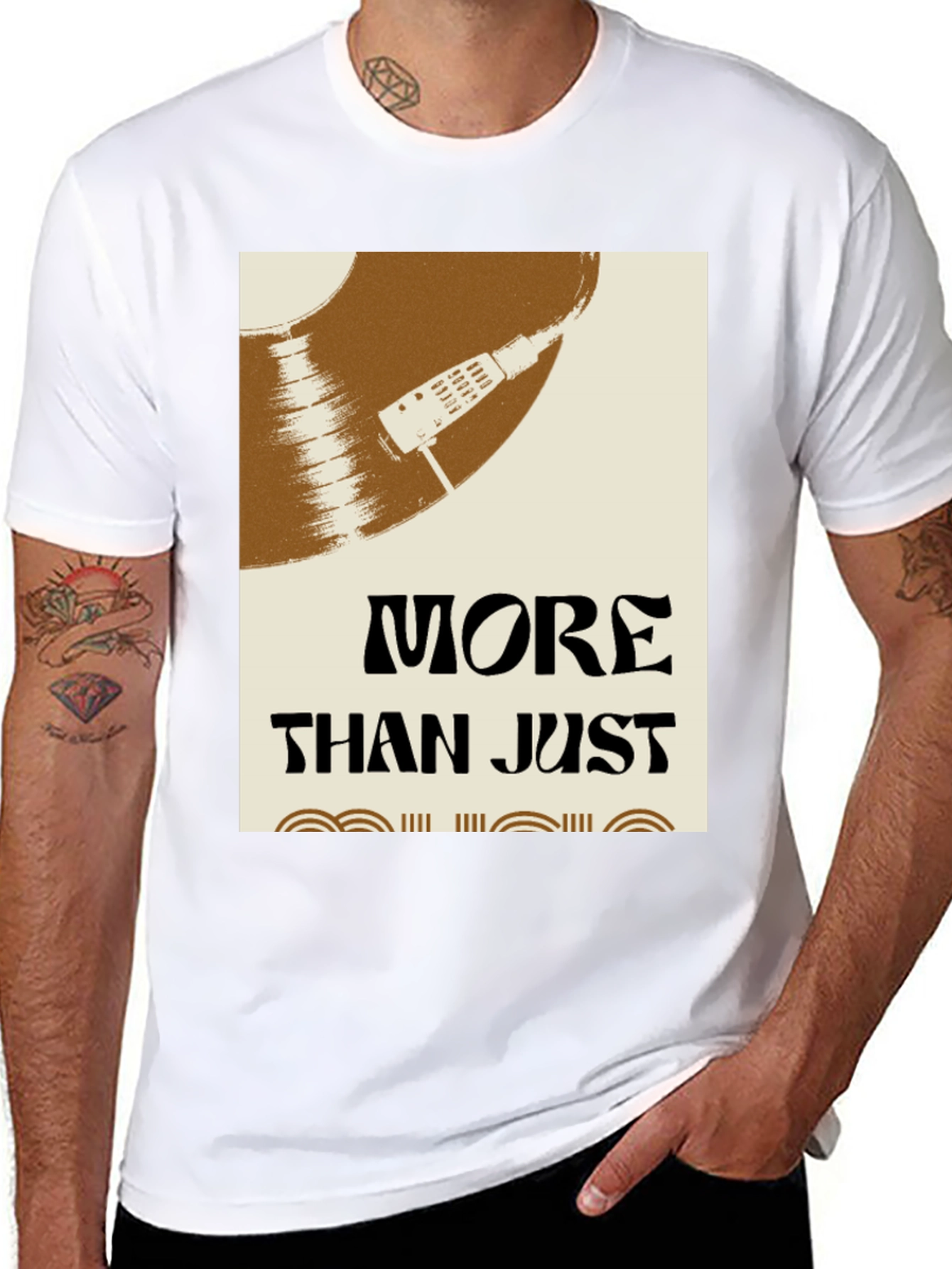 More Than Just Music Graphic Tee