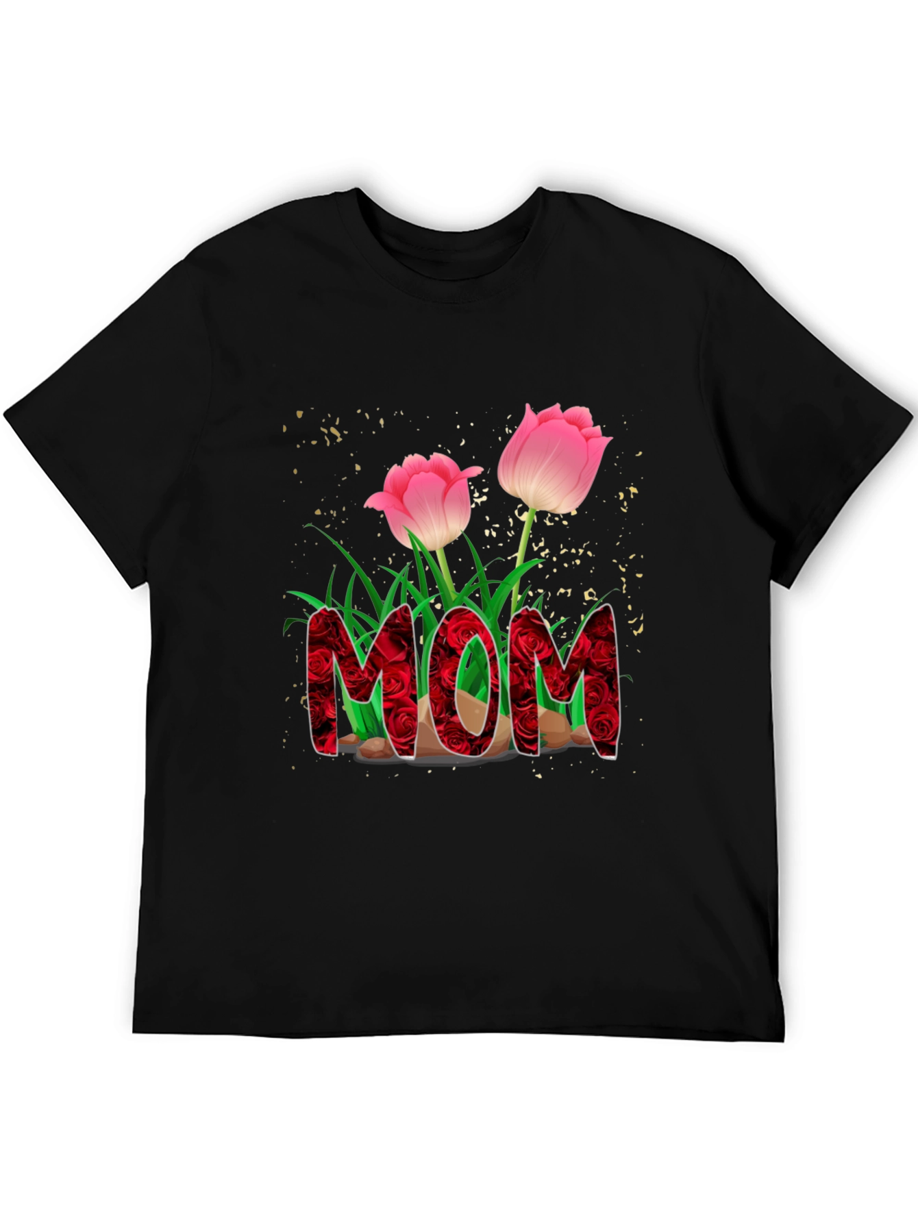 Floral Mom Graphic T-Shirt
