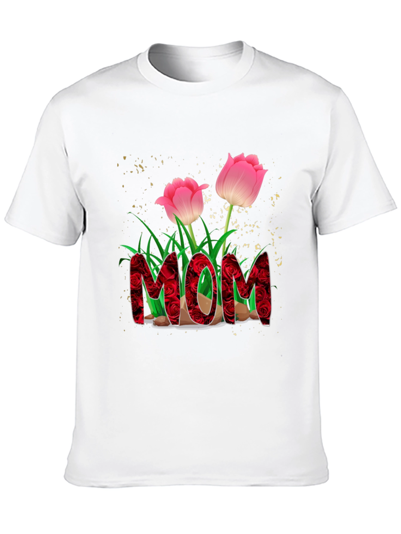 Floral Mom Graphic T-Shirt