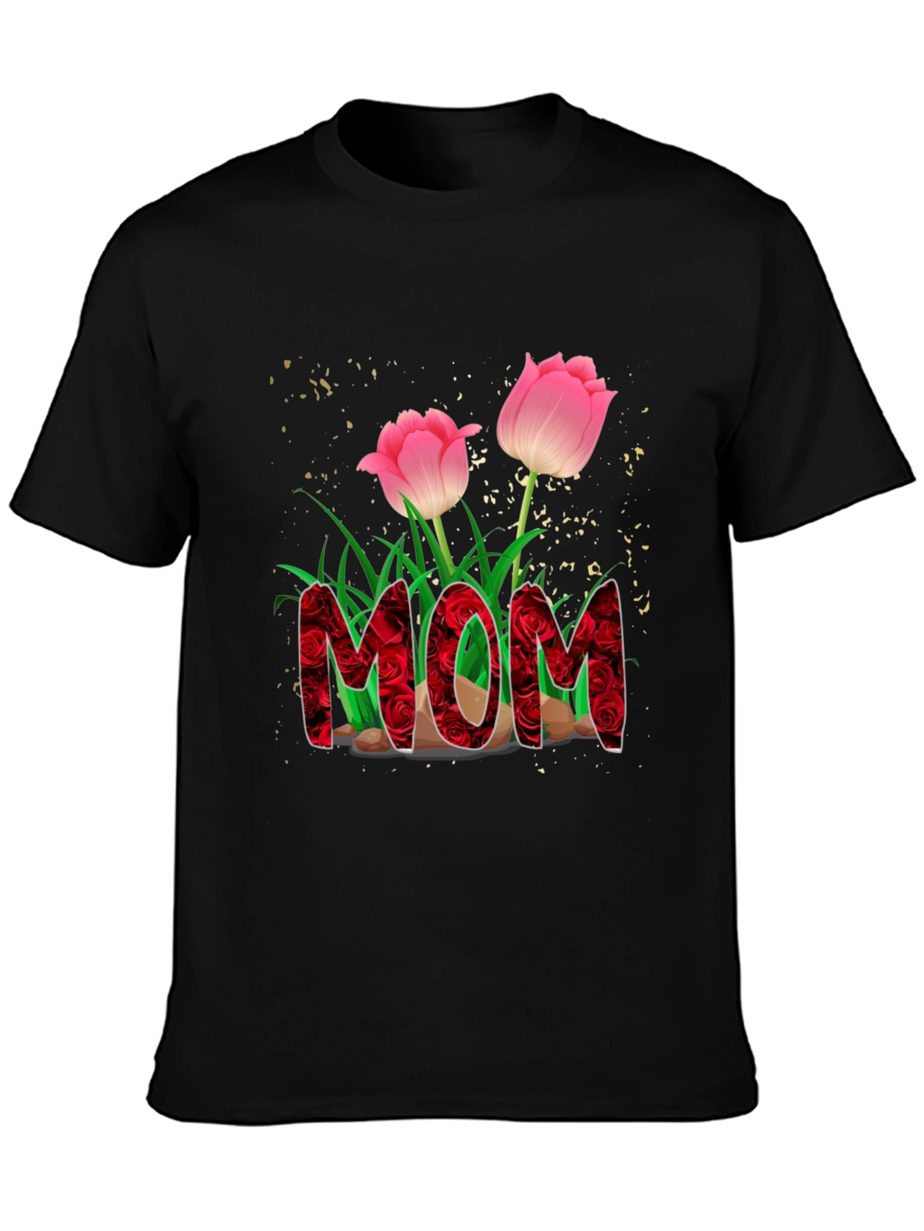 Floral Mom Graphic T-Shirt