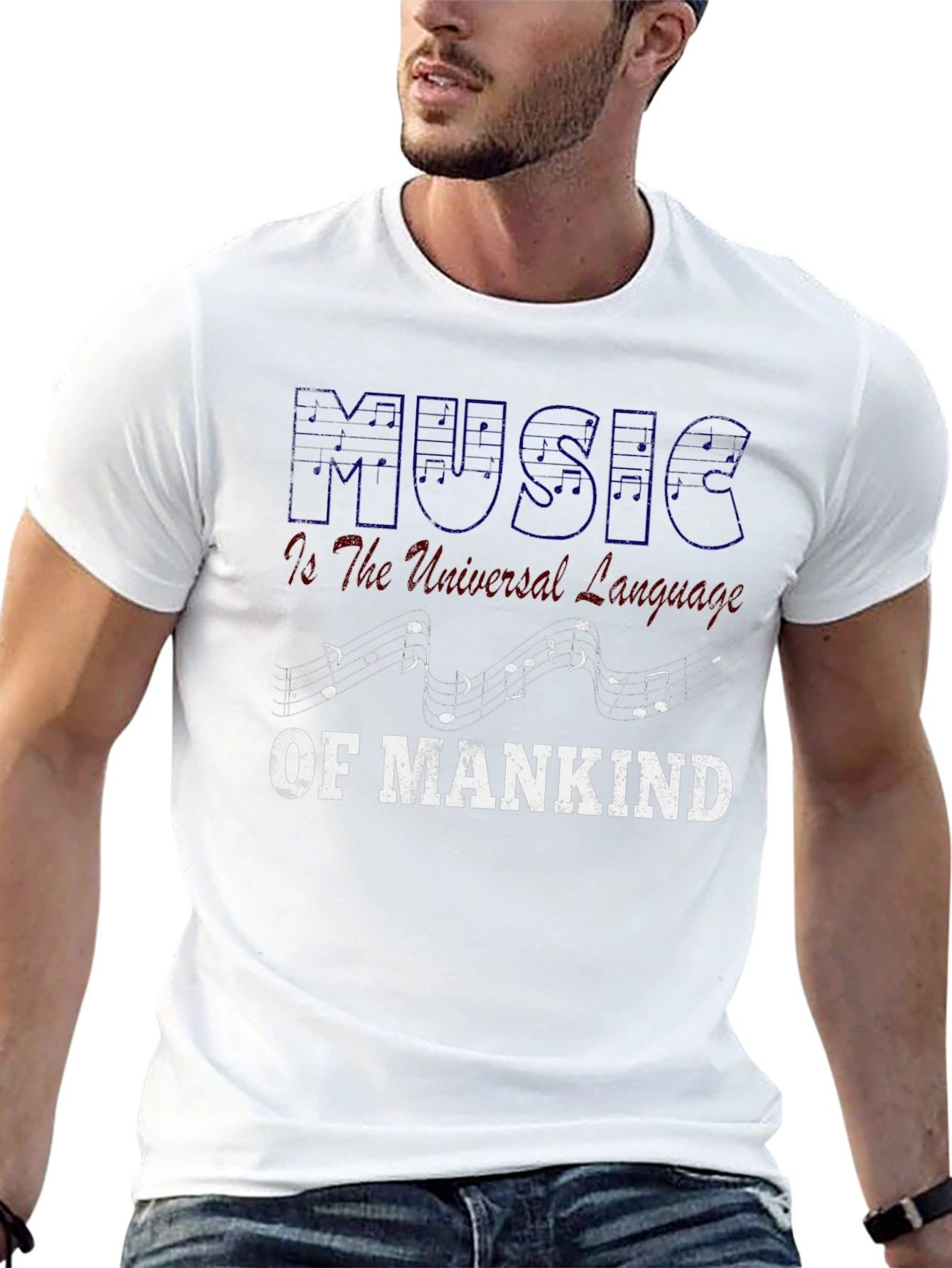 Music is the Universal Language Graphic Tee