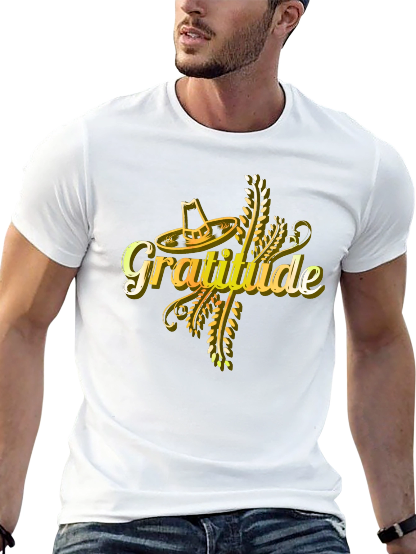 Gratitude Thanksgiving Graphic T-Shirt