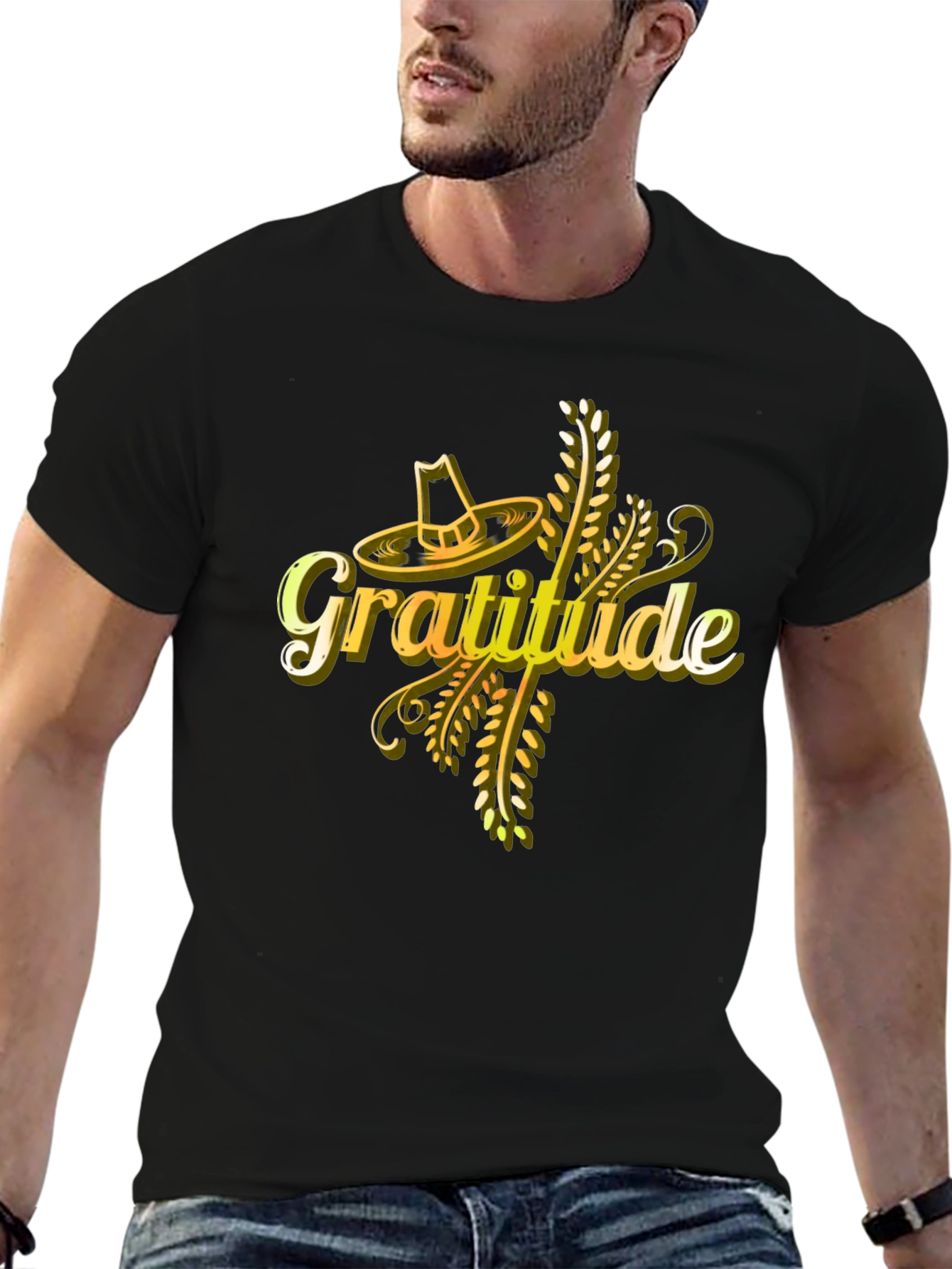 Gratitude Thanksgiving Graphic T-Shirt
