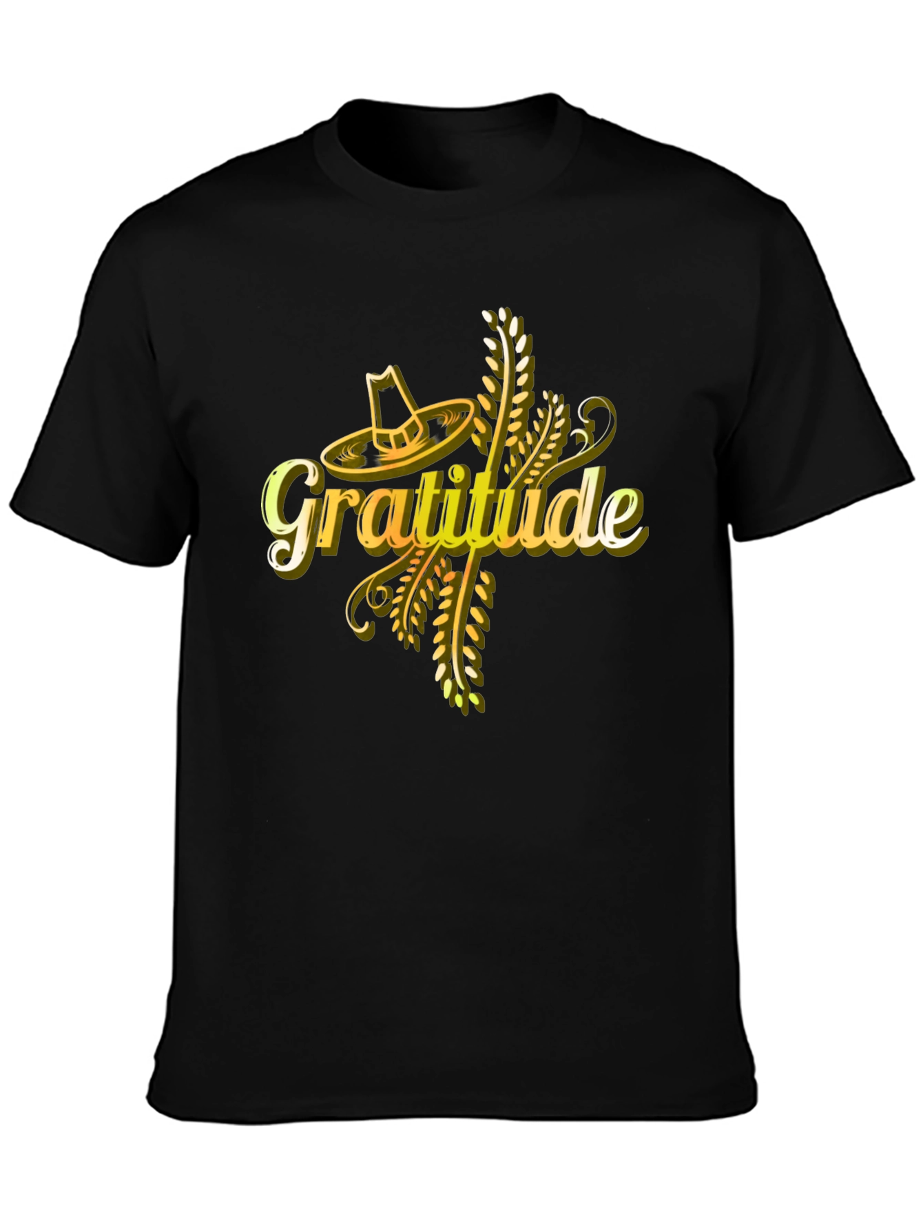 Gratitude Thanksgiving Graphic T-Shirt