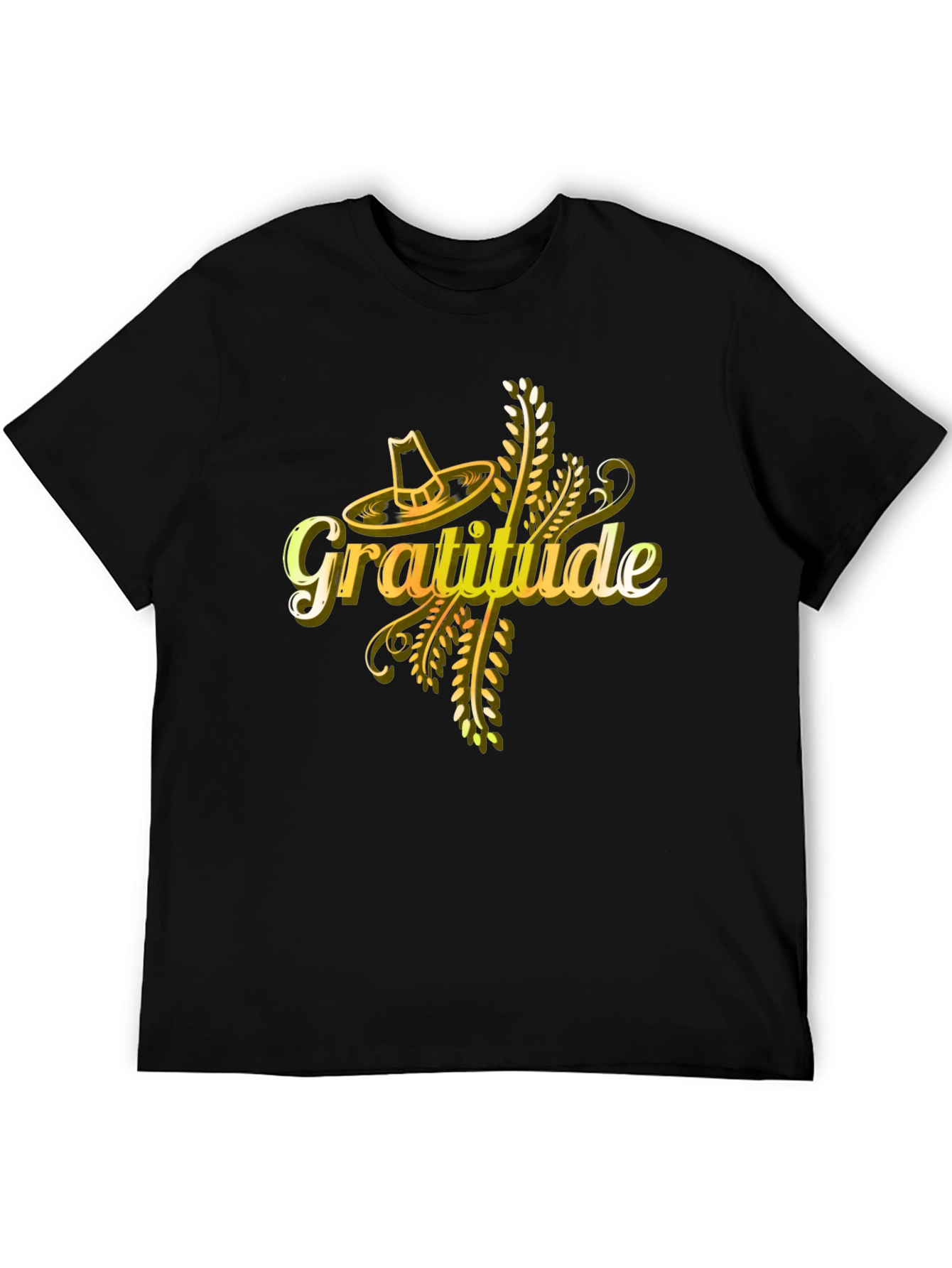 Gratitude Thanksgiving Graphic T-Shirt