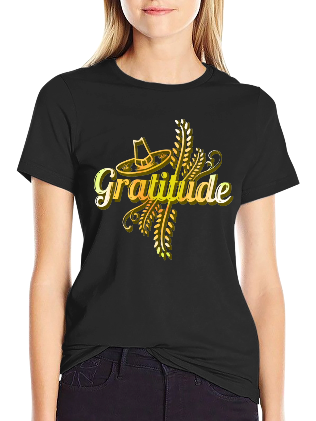 Gratitude Thanksgiving Graphic T-Shirt