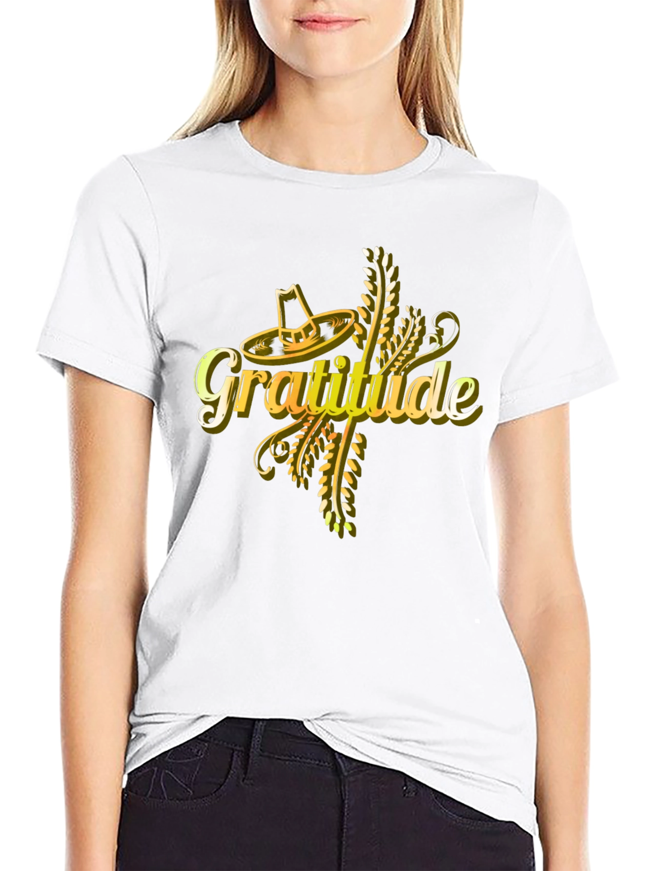 Gratitude Thanksgiving Graphic T-Shirt