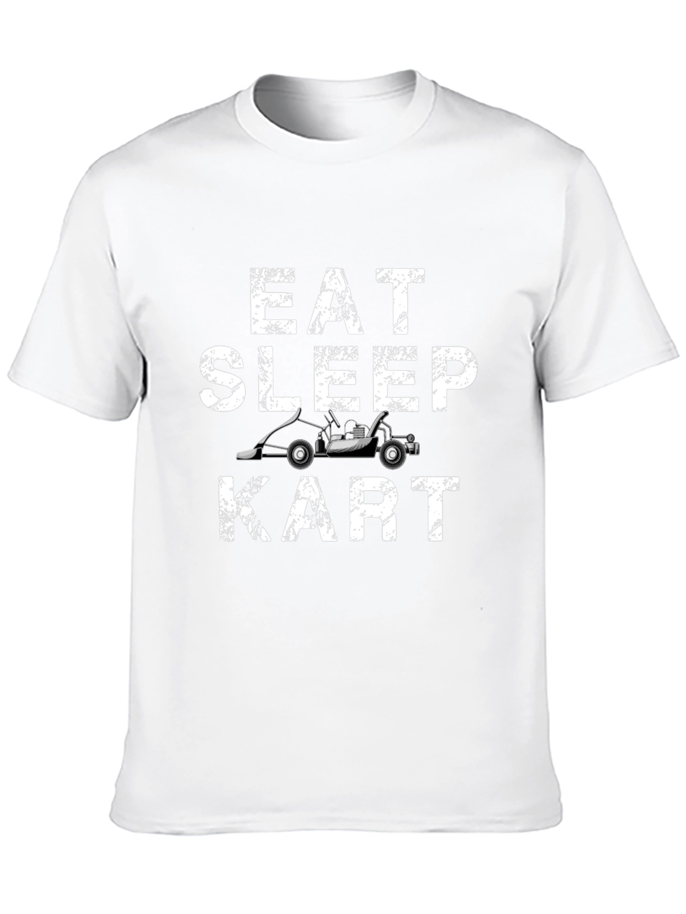 Eat Sleep Kart Black T-Shirt