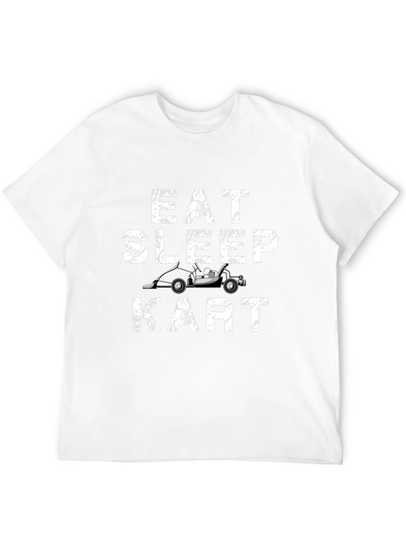 Eat Sleep Kart Black T-Shirt