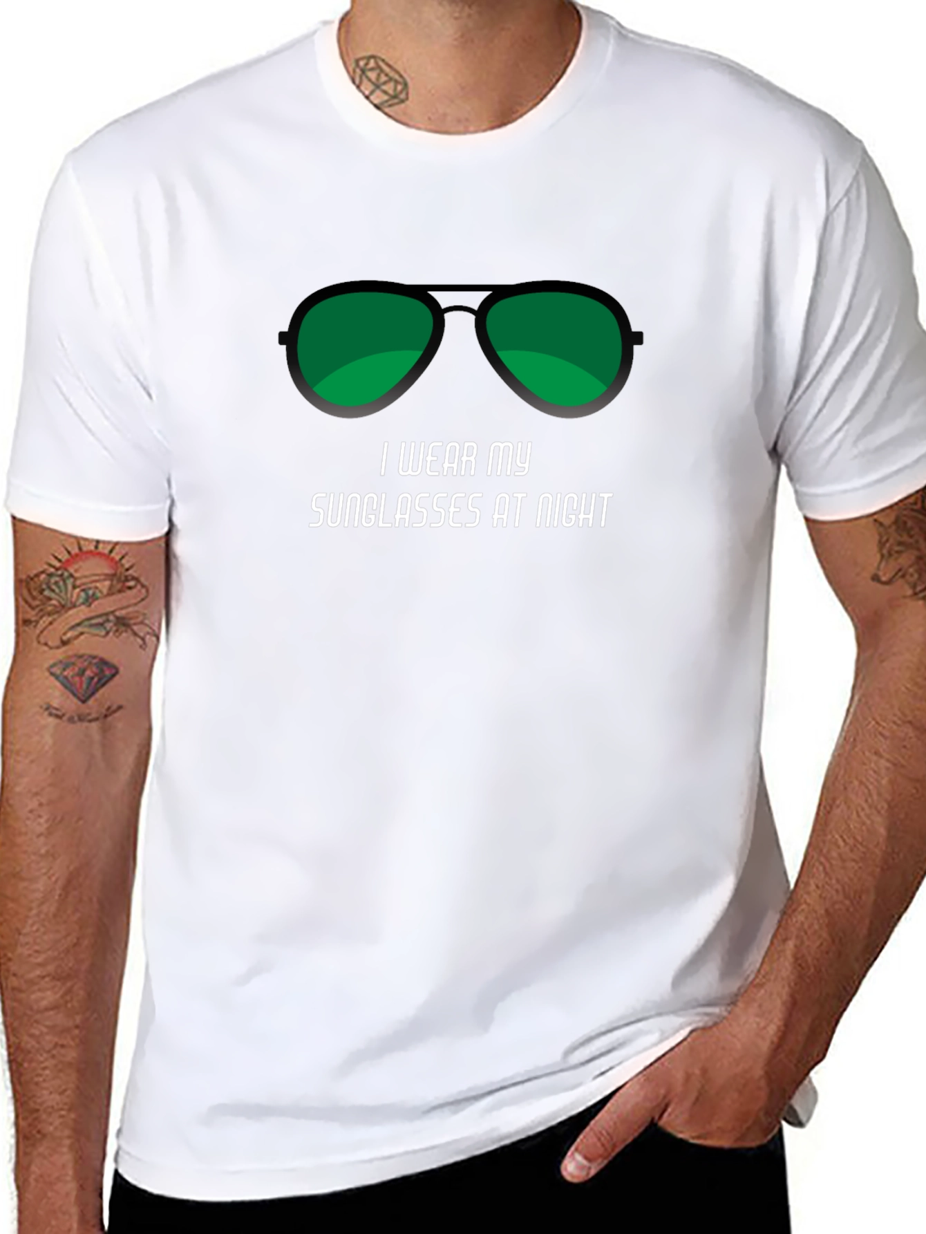 Sunglasses at Night Graphic Tee