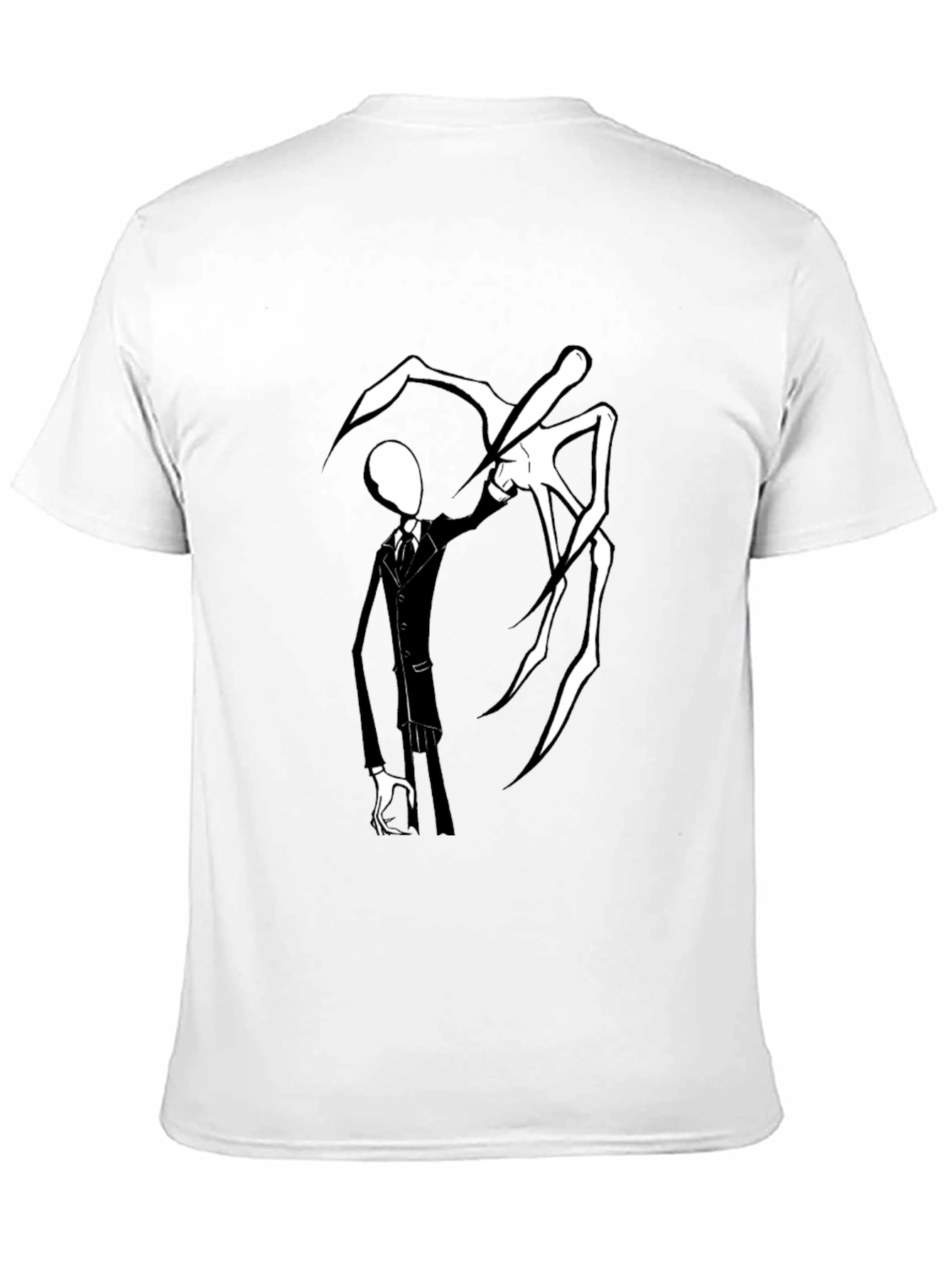 Slenderman Black Graphic Tee