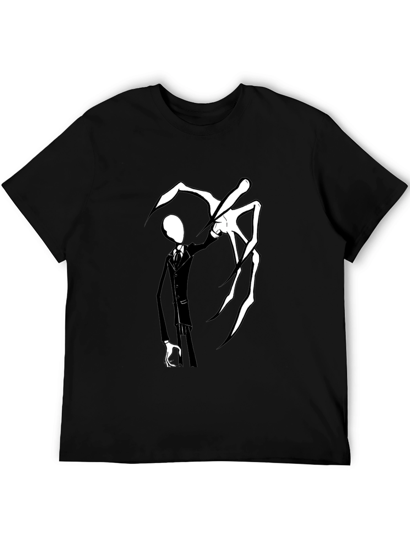 Slenderman Black Graphic Tee