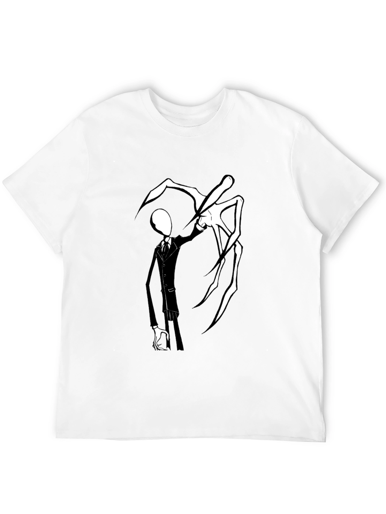 Slenderman Black Graphic Tee